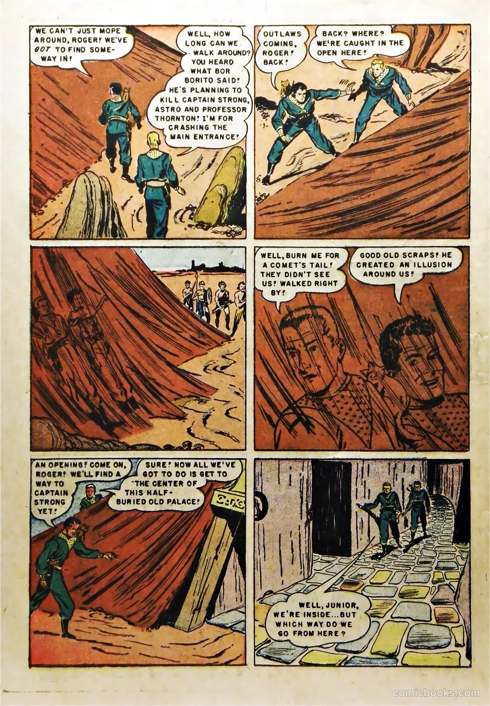 Tom Corbett Space Cadet #4 — page 22 of 36