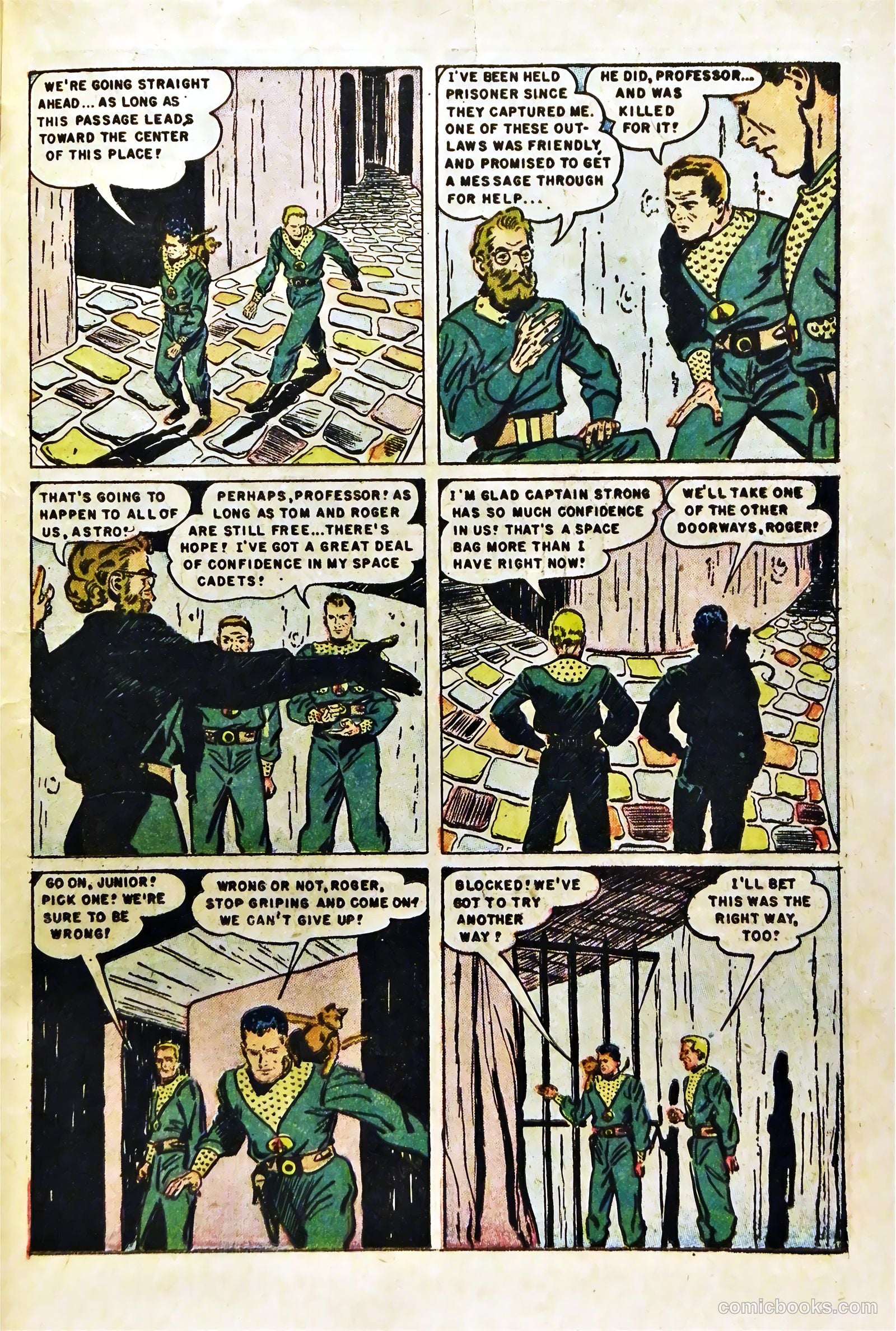 Tom Corbett Space Cadet #4 — page 23 of 36