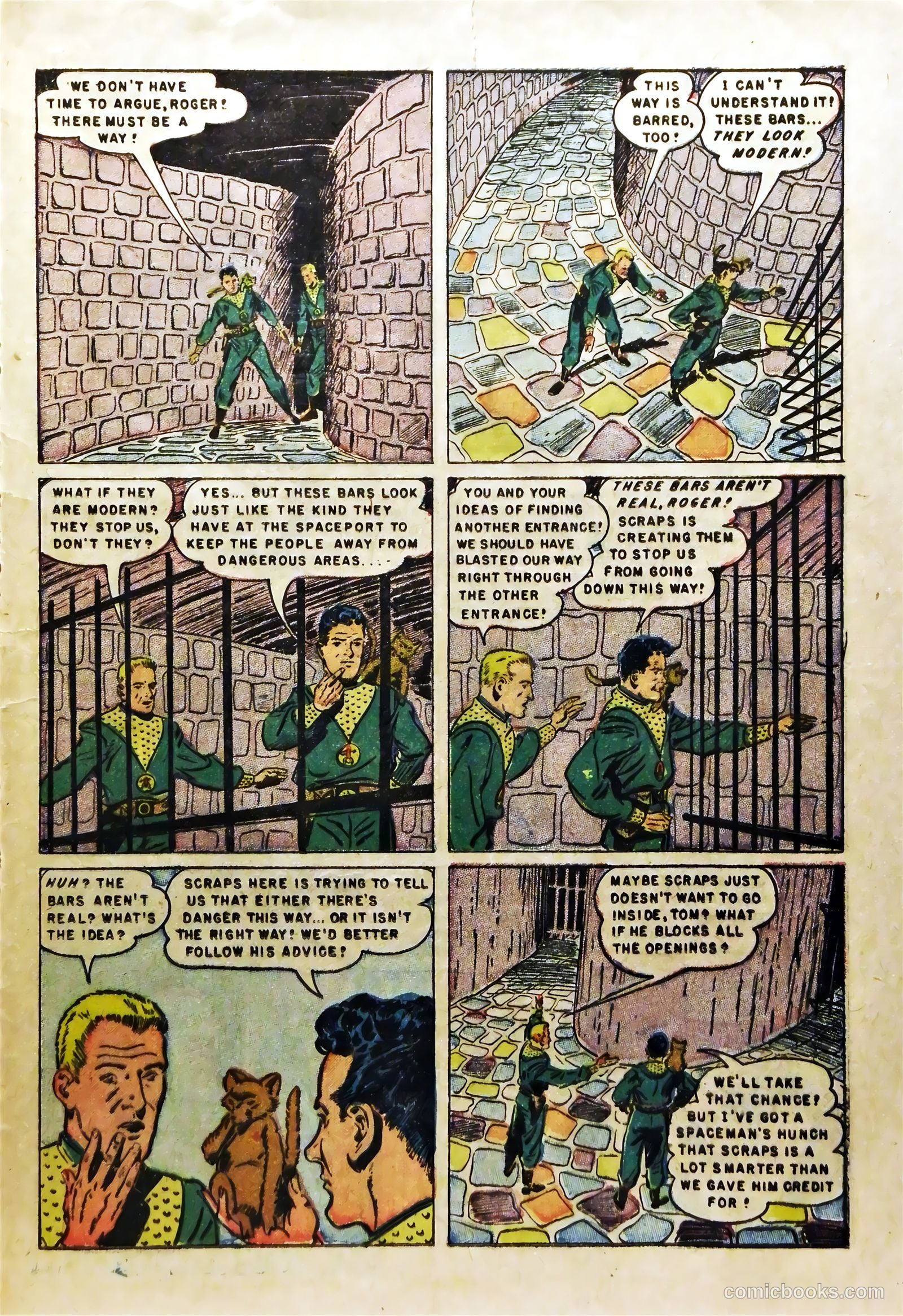 Tom Corbett Space Cadet #4 — page 25 of 36