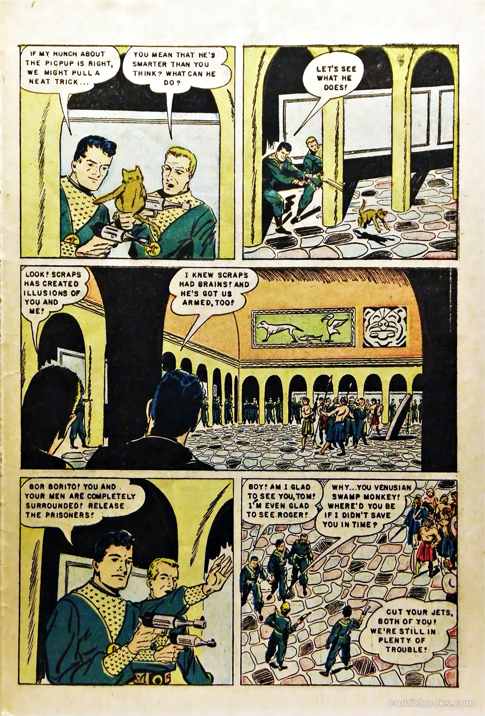 Tom Corbett Space Cadet #4 — page 27 of 36