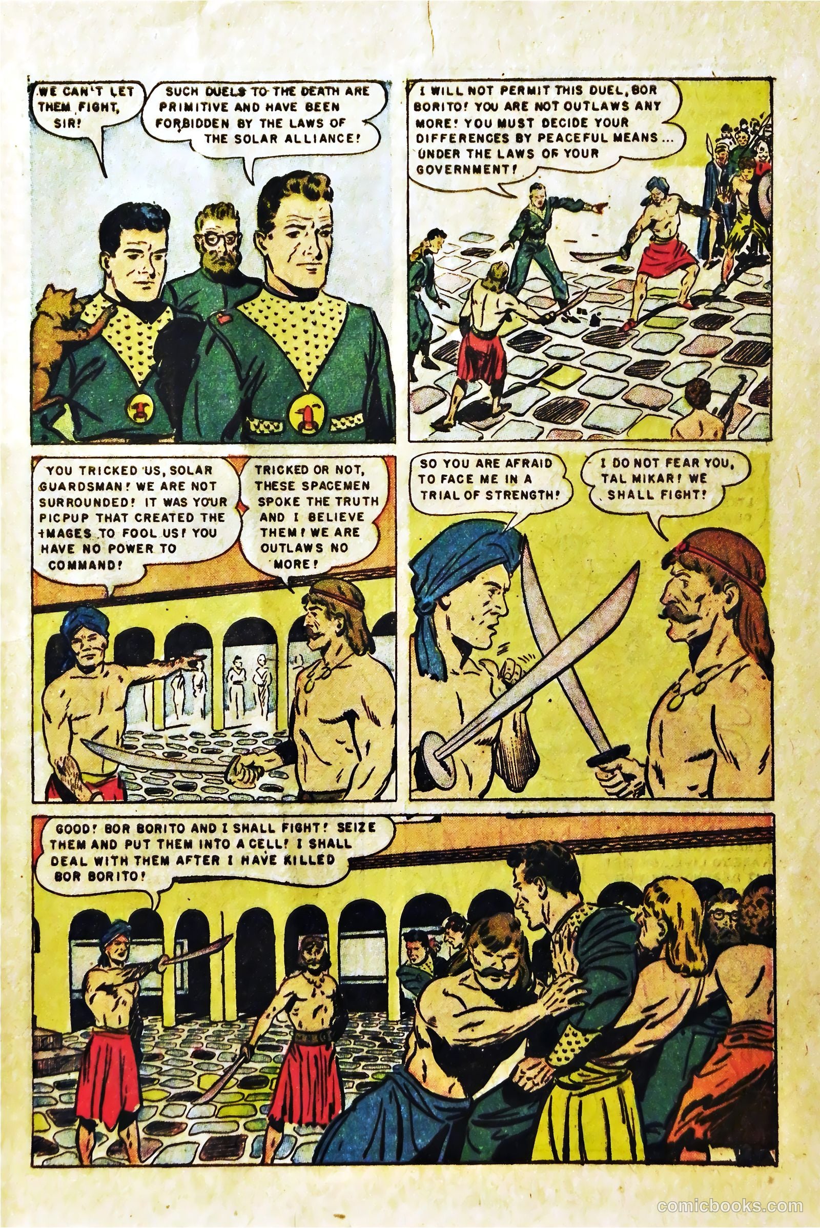 Tom Corbett Space Cadet #4 — page 29 of 36