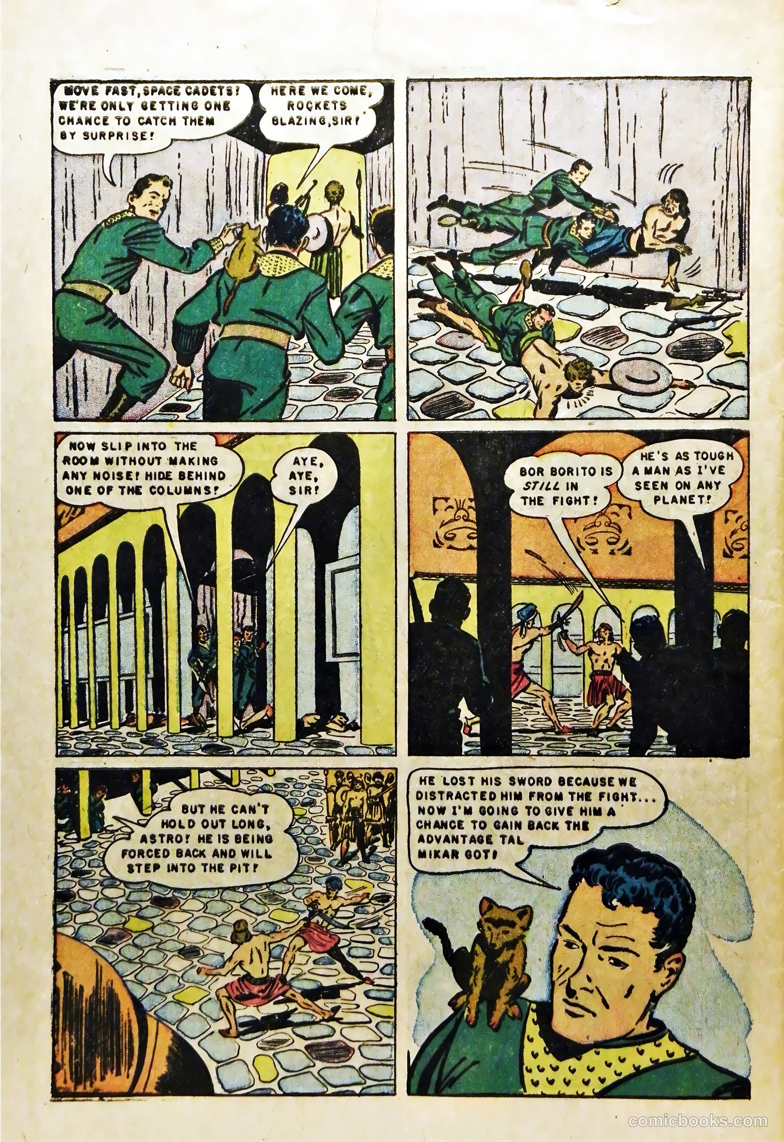 Tom Corbett Space Cadet #4 — page 32 of 36