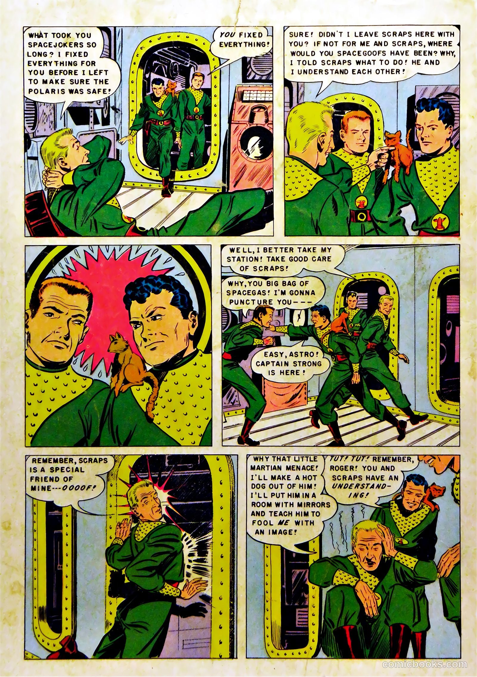 Tom Corbett Space Cadet #4 — page 36 of 36