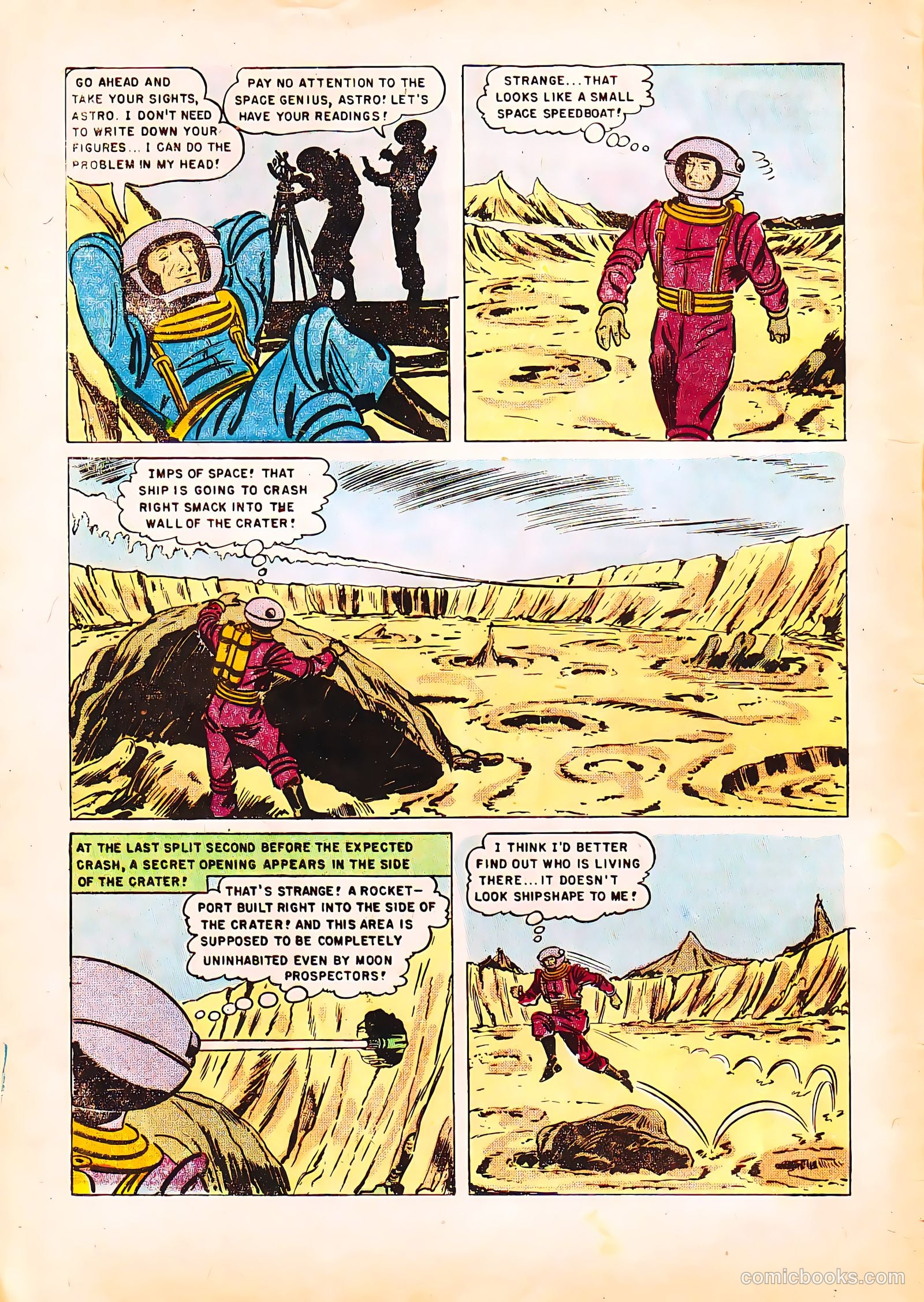 Tom Corbett Space Cadet #5 — page 4 of 36