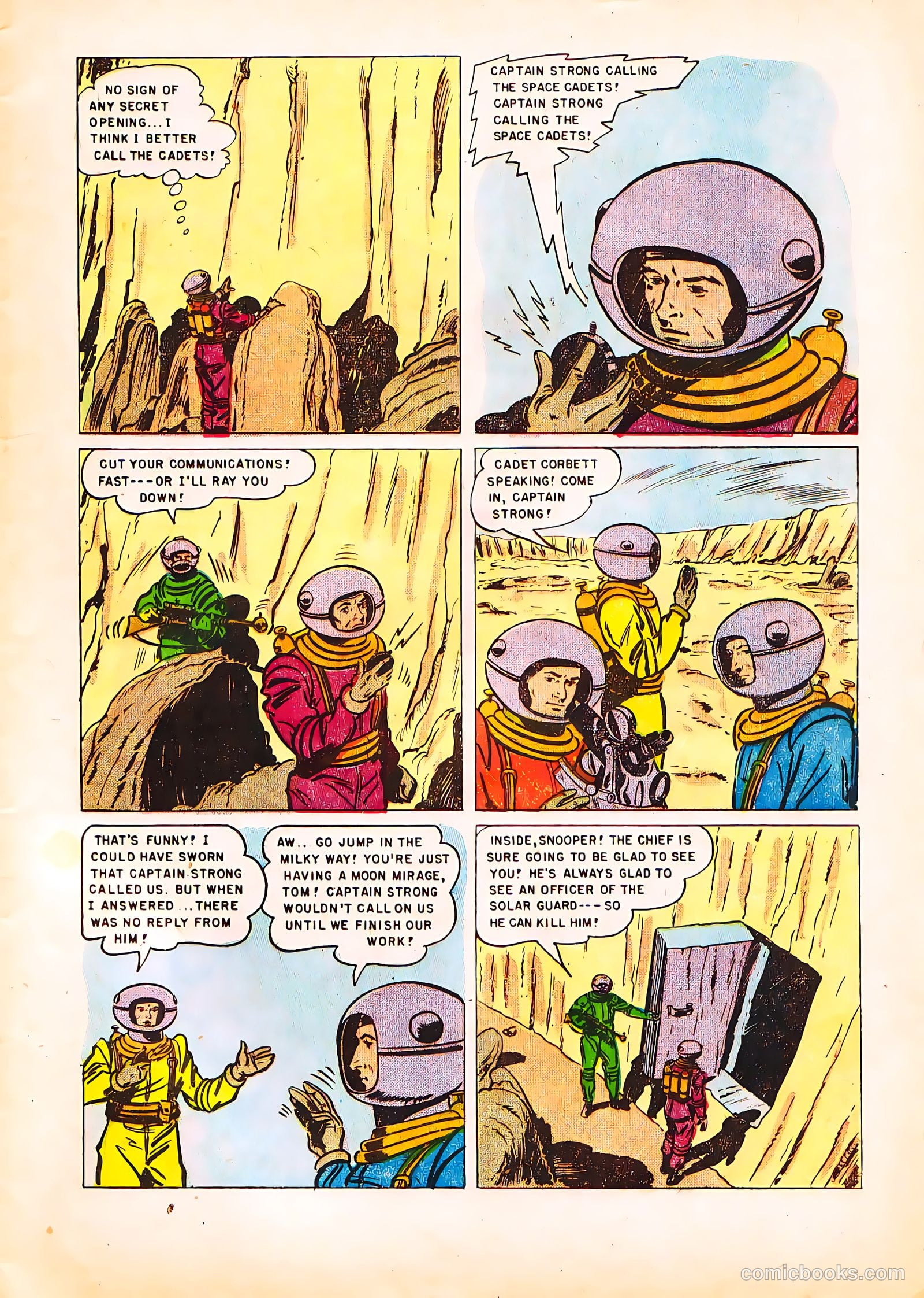 Tom Corbett Space Cadet #5 — page 5 of 36