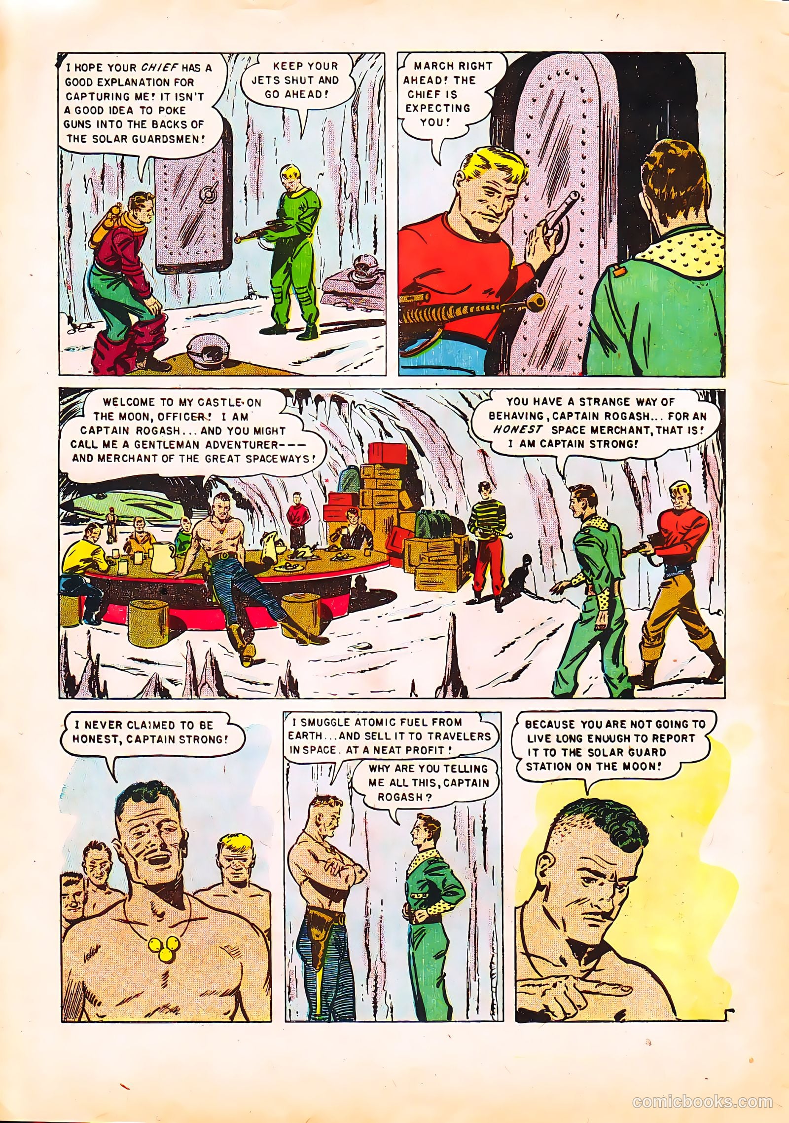 Tom Corbett Space Cadet #5 — page 6 of 36