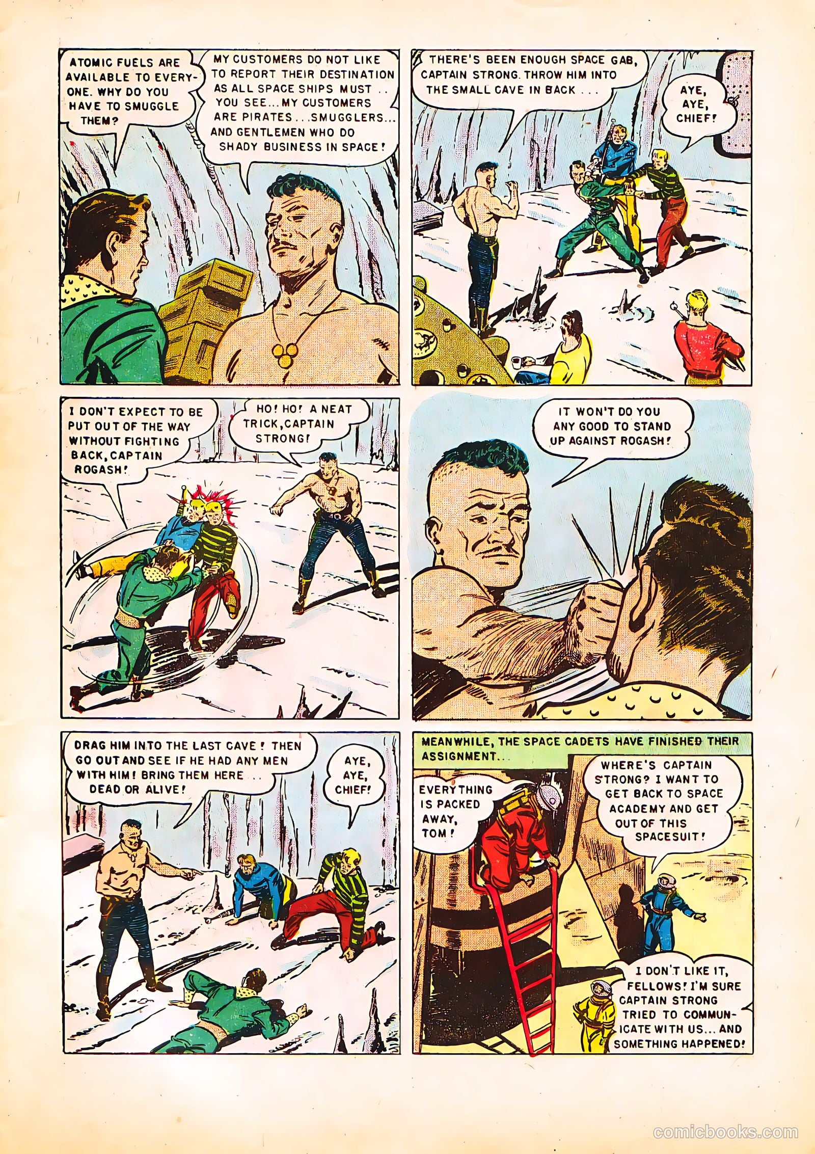 Tom Corbett Space Cadet #5 — page 7 of 36