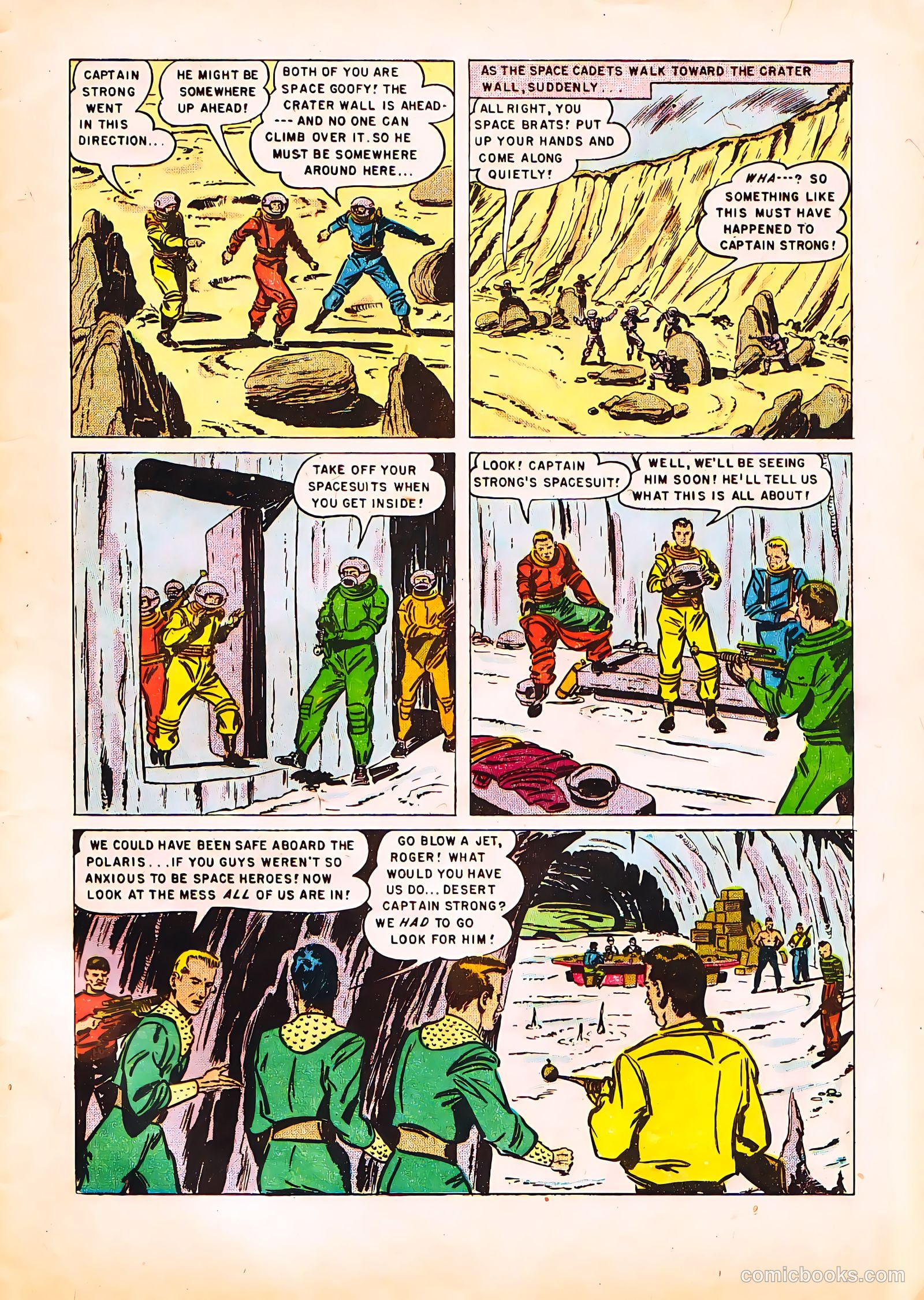 Tom Corbett Space Cadet #5 — page 9 of 36