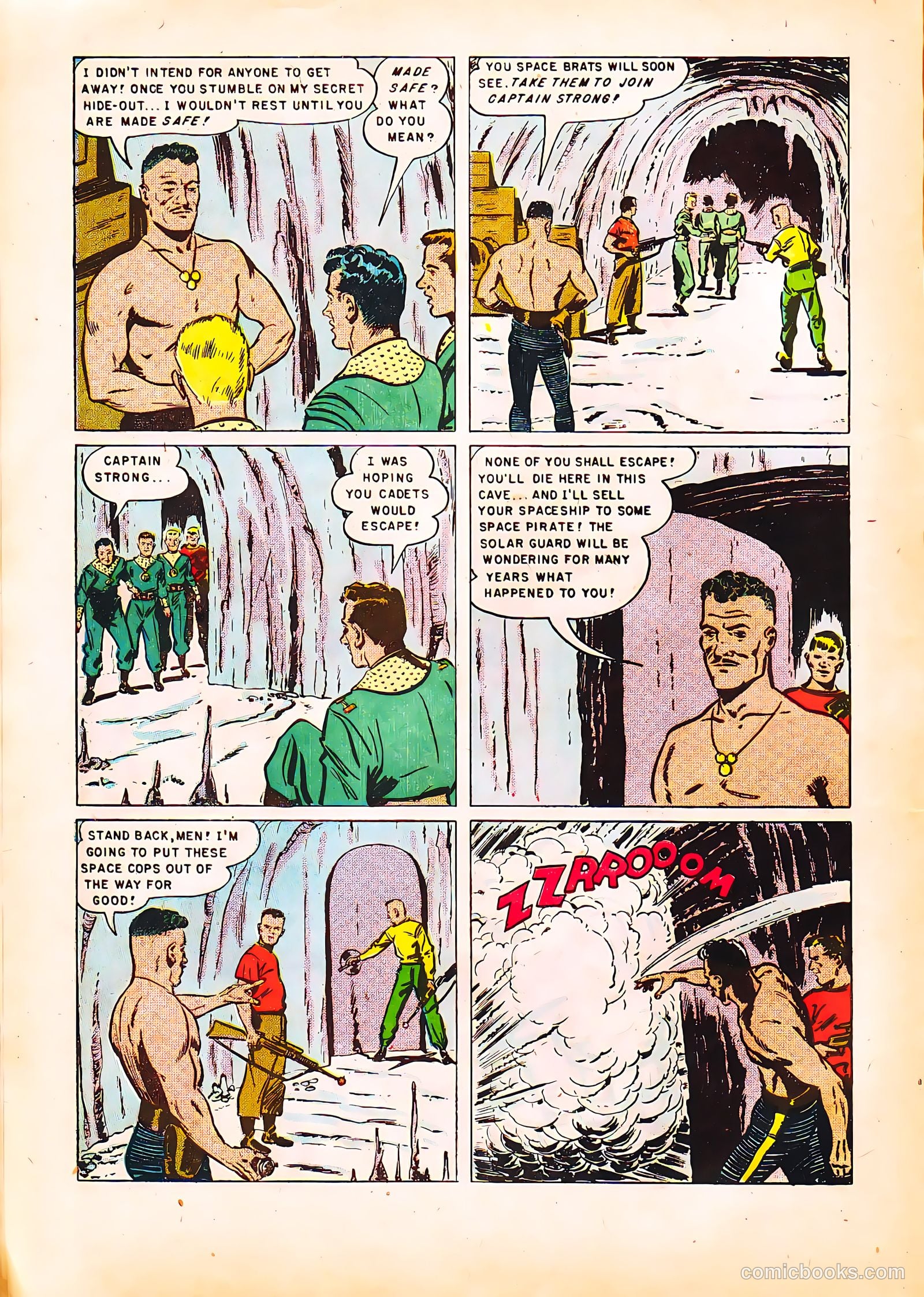 Tom Corbett Space Cadet #5 — page 10 of 36