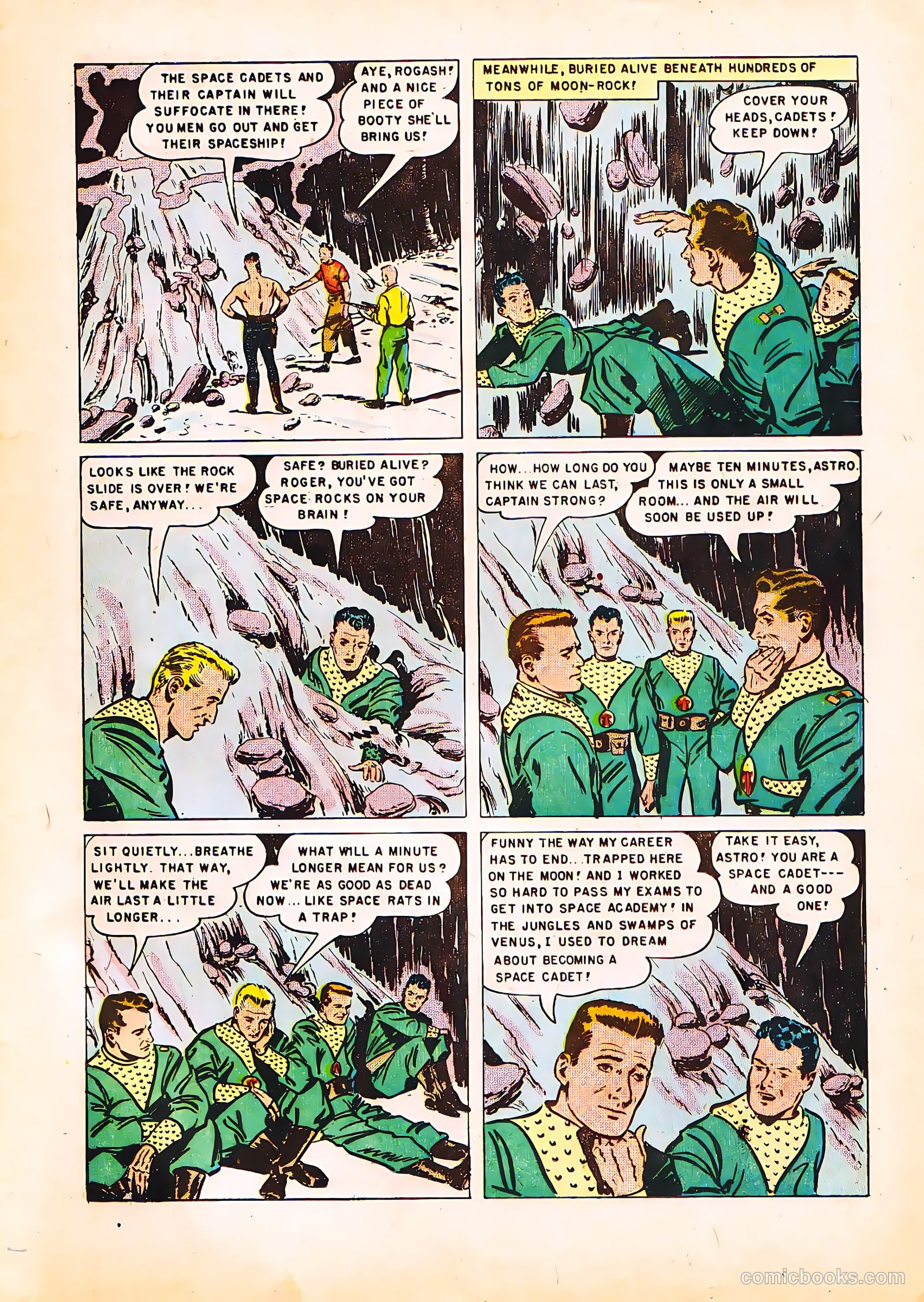 Tom Corbett Space Cadet #5 — page 11 of 36