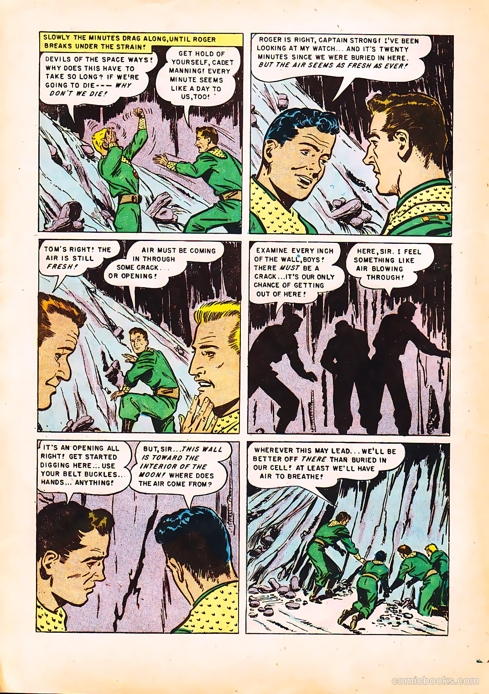 Tom Corbett Space Cadet #5 — page 12 of 36