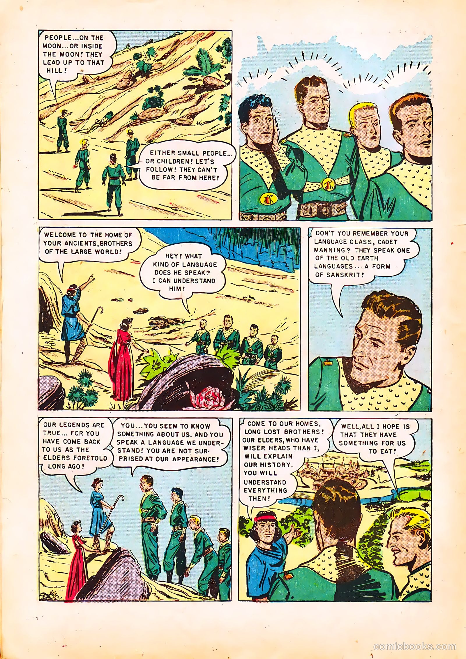 Tom Corbett Space Cadet #5 — page 18 of 36
