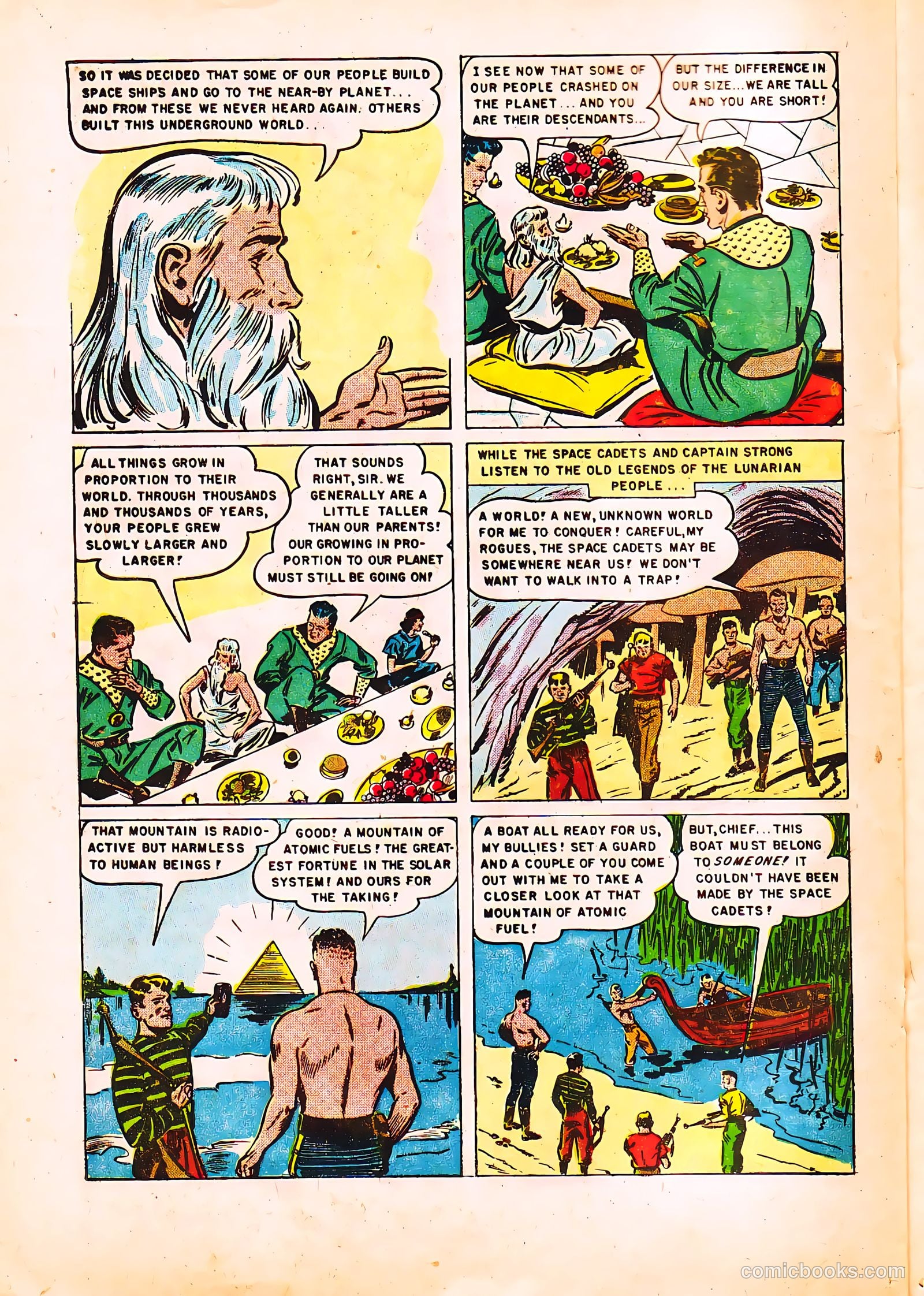 Tom Corbett Space Cadet #5 — page 20 of 36
