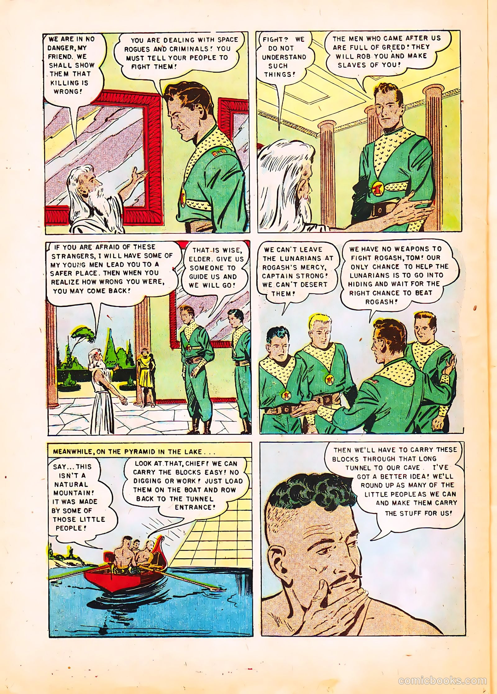 Tom Corbett Space Cadet #5 — page 22 of 36