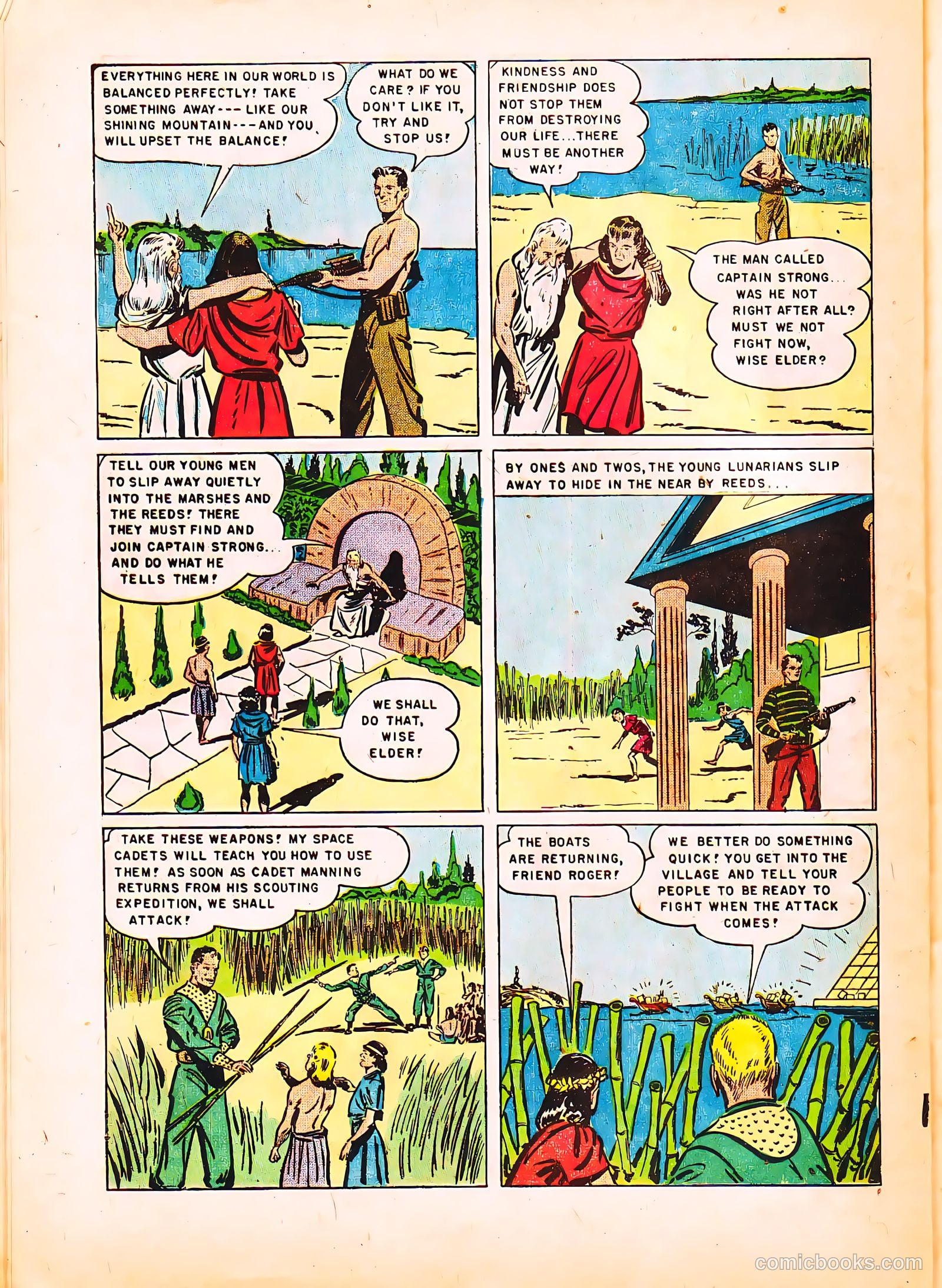 Tom Corbett Space Cadet #5 — page 28 of 36