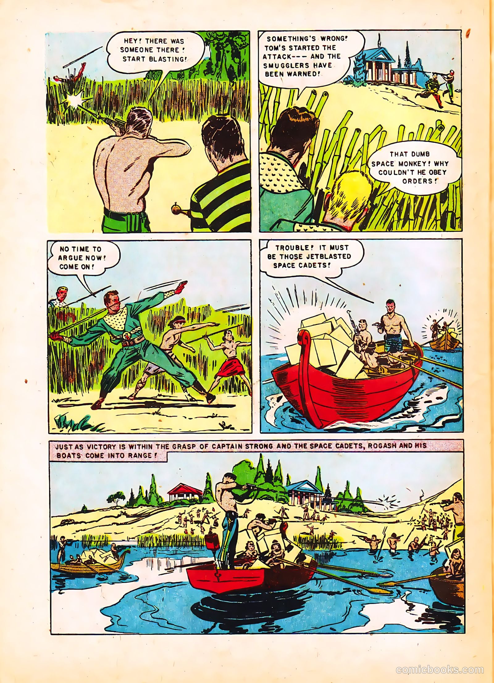 Tom Corbett Space Cadet #5 — page 30 of 36