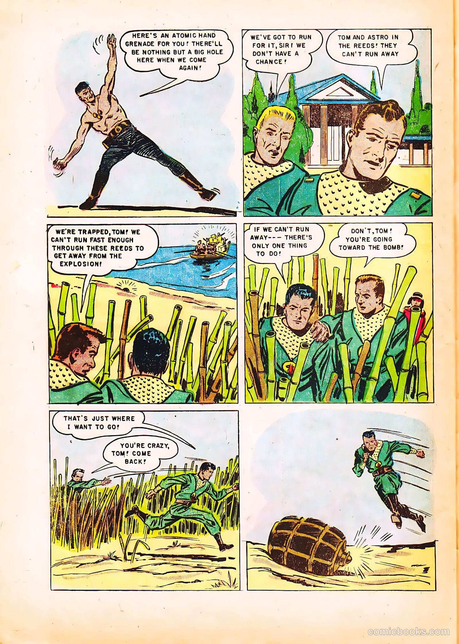 Tom Corbett Space Cadet #5 — page 32 of 36