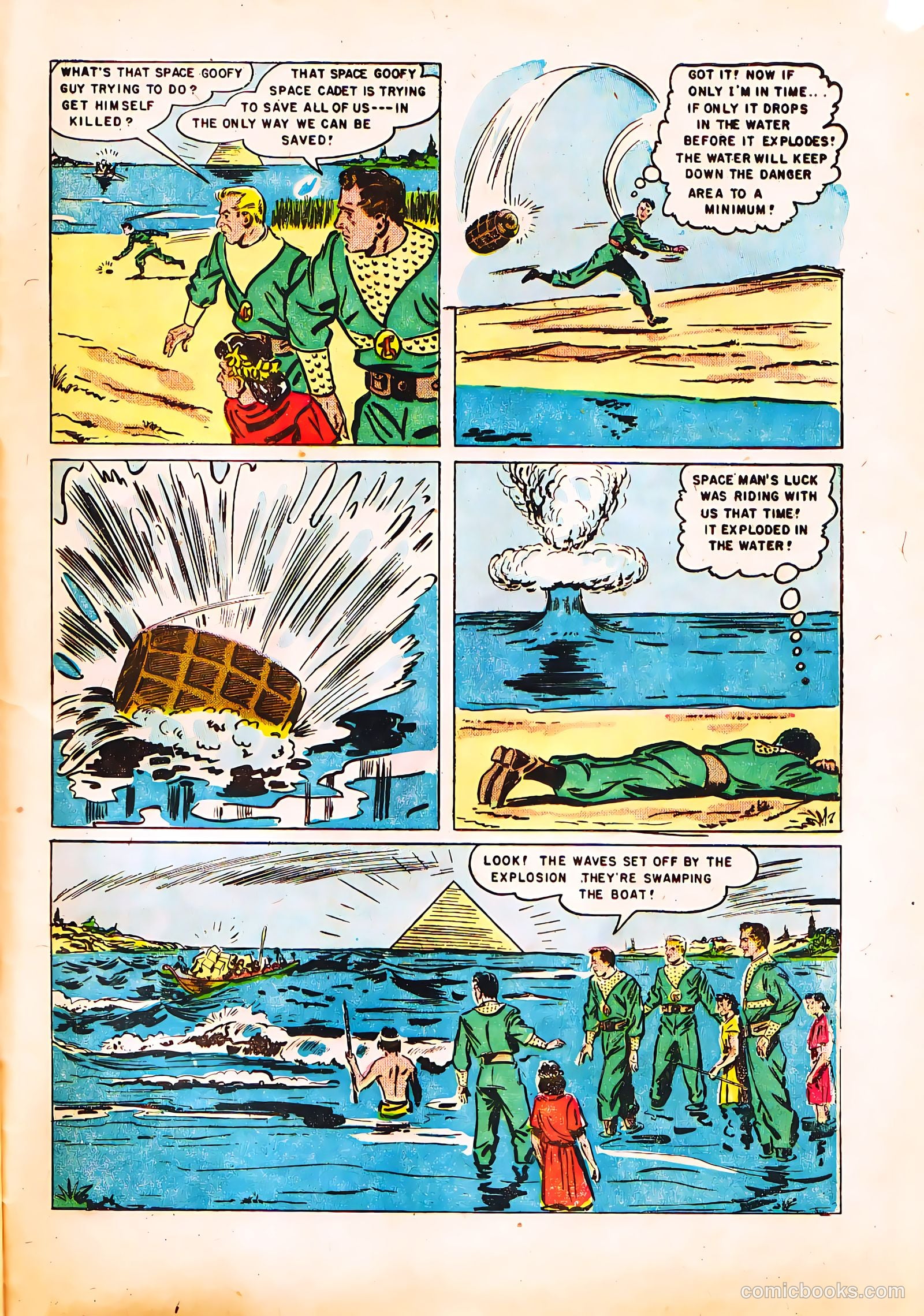 Tom Corbett Space Cadet #5 — page 33 of 36