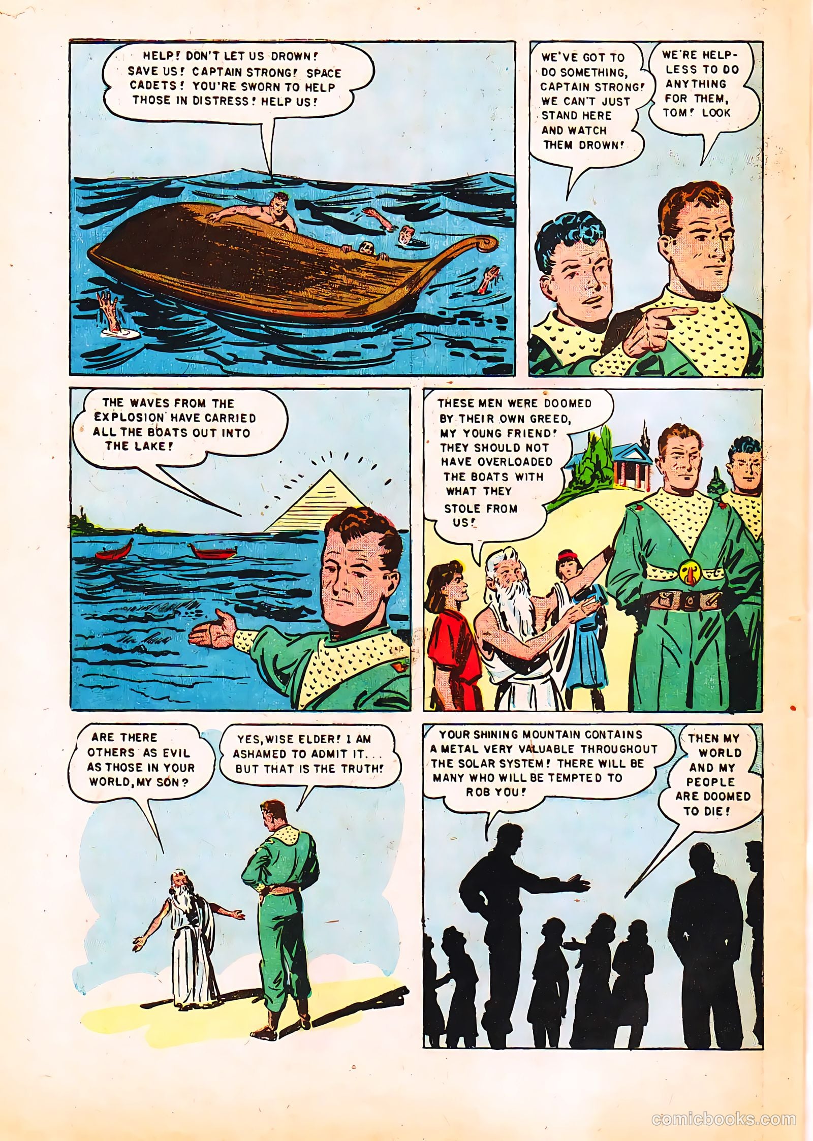 Tom Corbett Space Cadet #5 — page 34 of 36