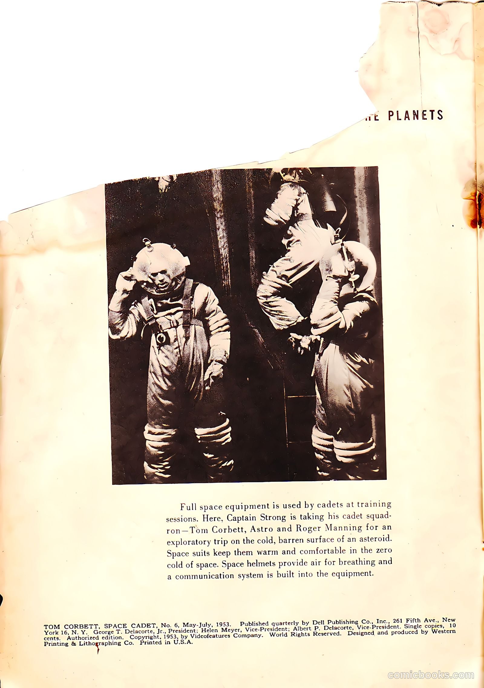 Tom Corbett, Space Cadet #6 — page 3 of 38