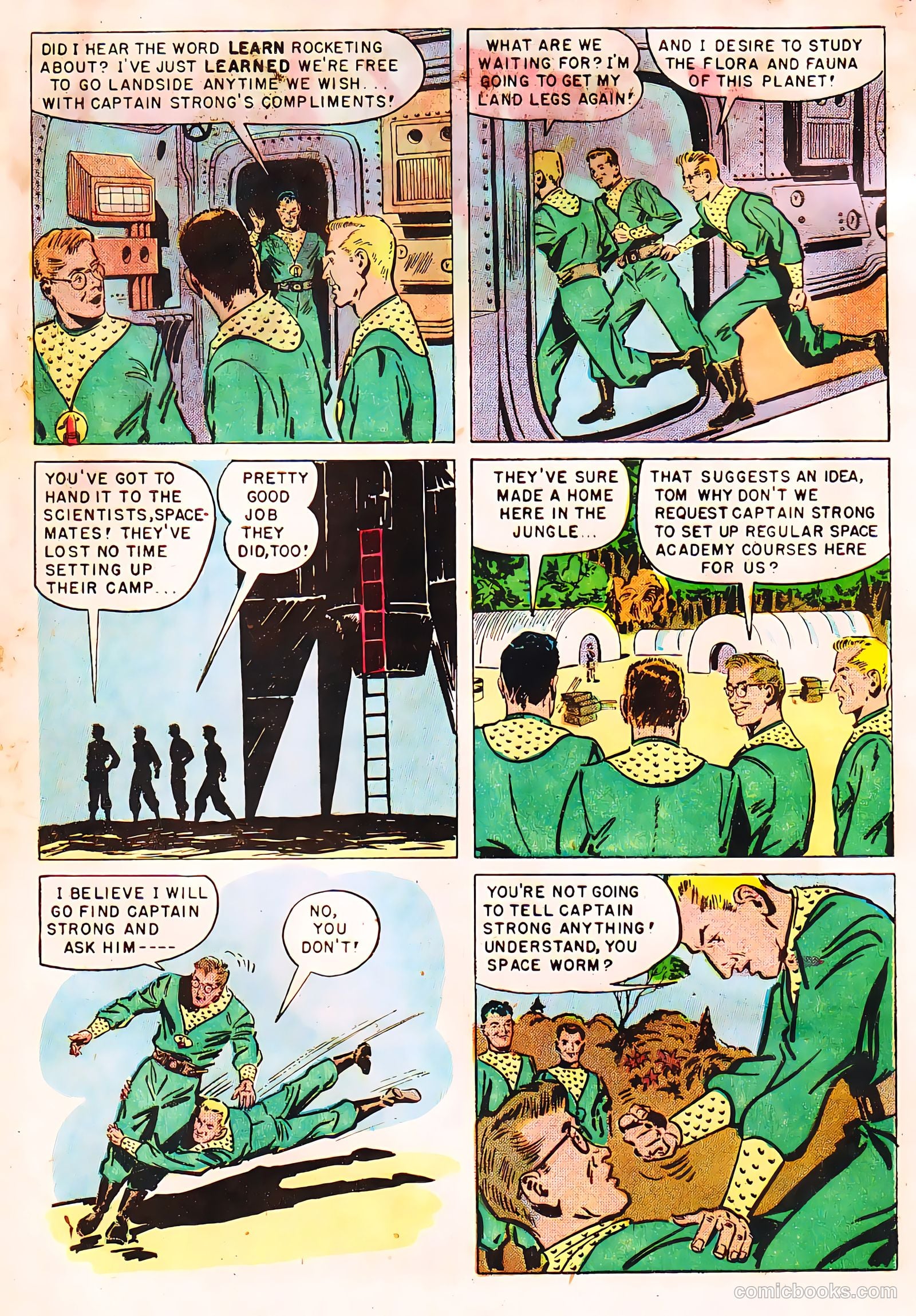 Tom Corbett, Space Cadet #6 — page 5 of 38
