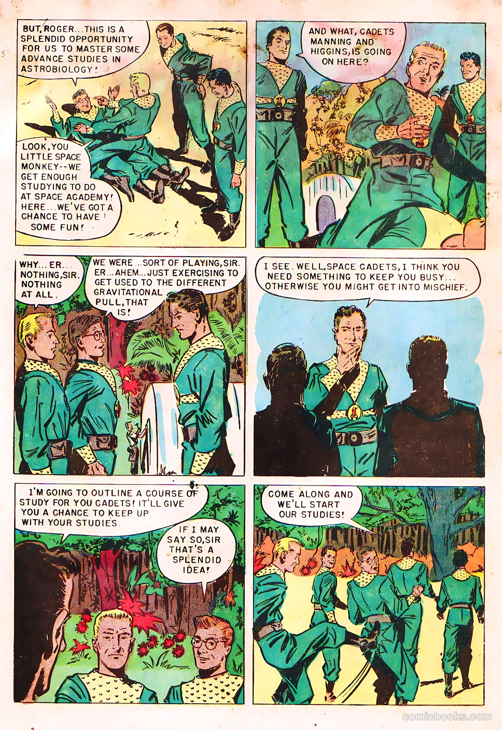 Tom Corbett, Space Cadet #6 — page 6 of 38