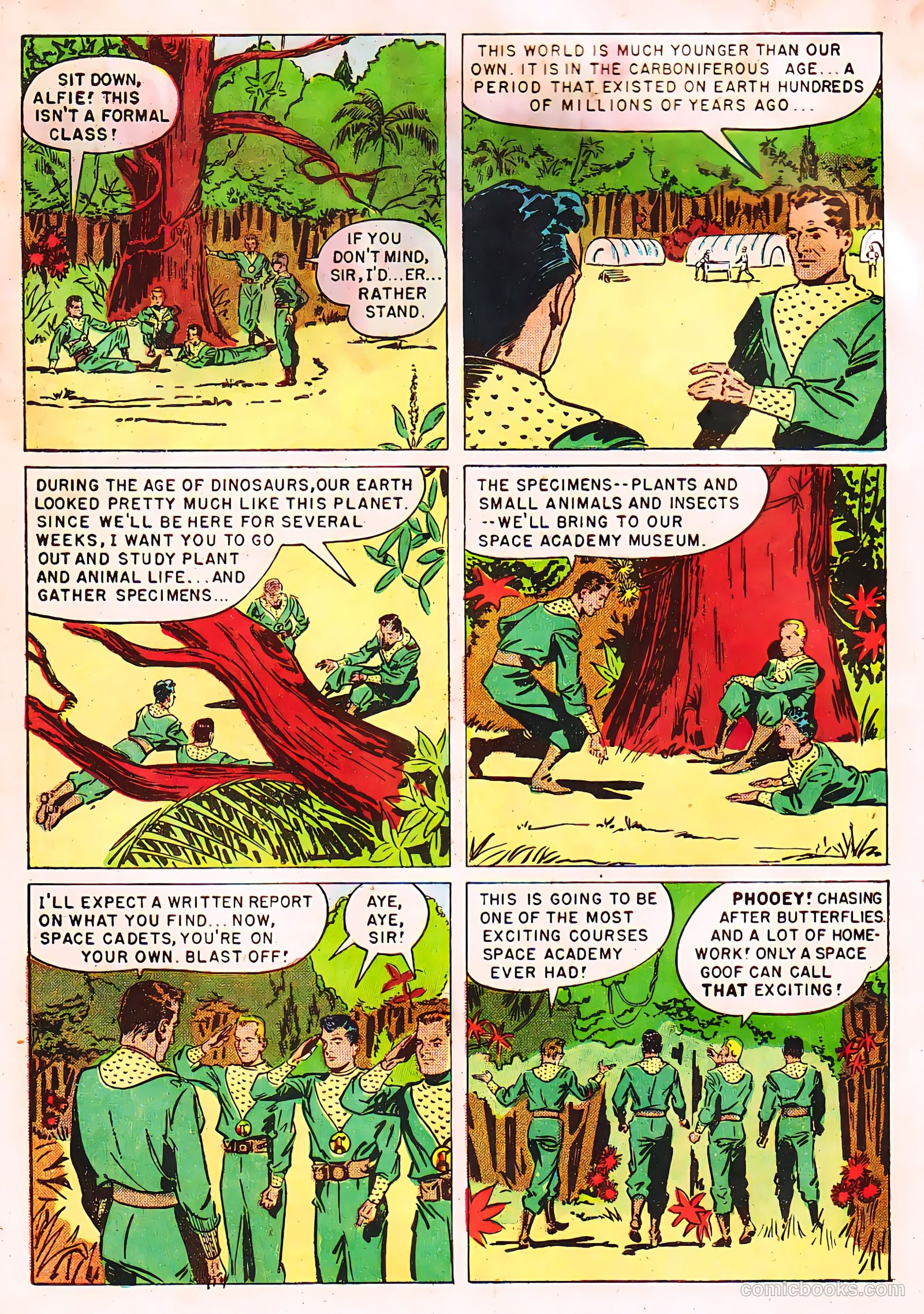 Tom Corbett, Space Cadet #6 — page 7 of 38