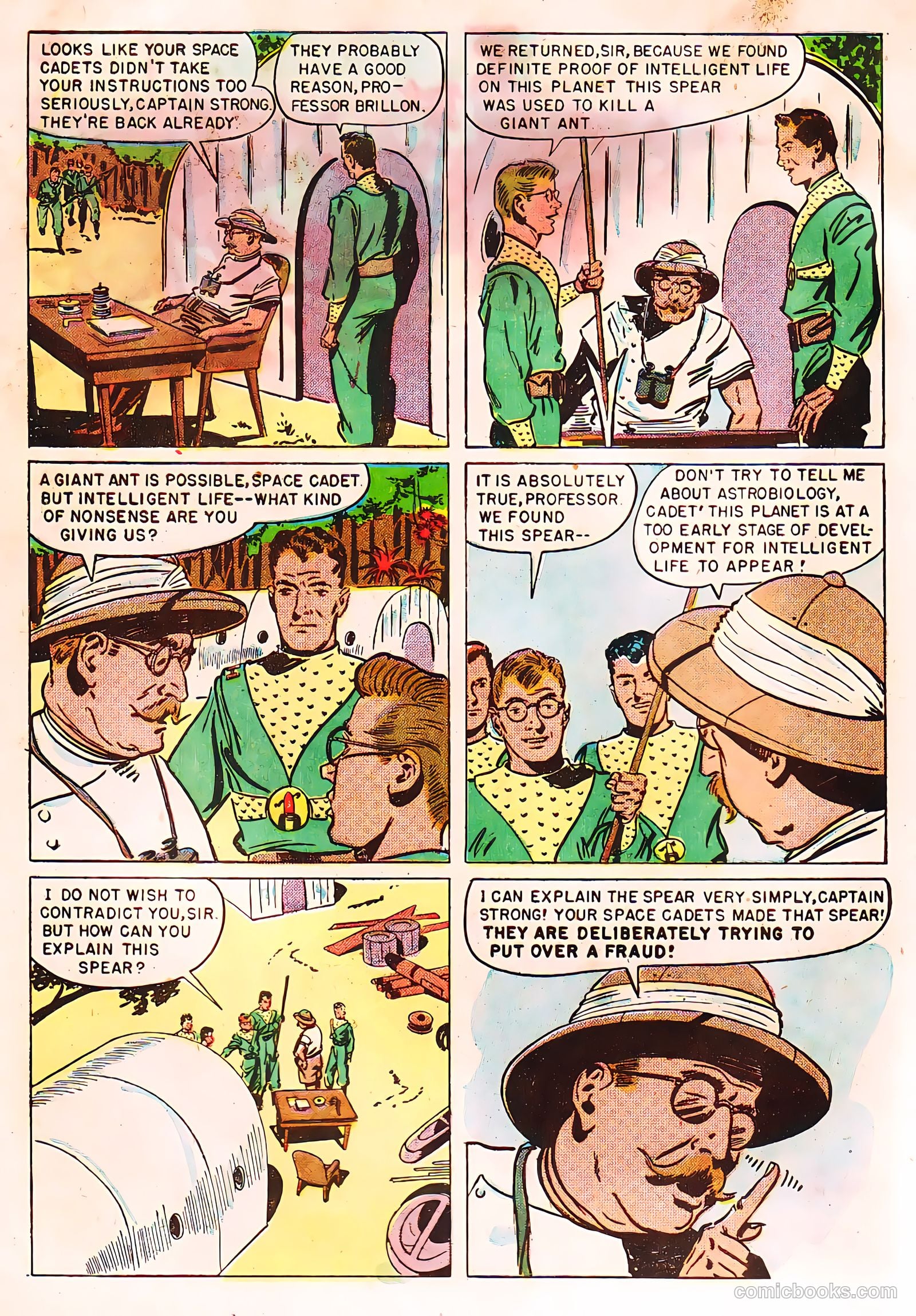 Tom Corbett, Space Cadet #6 — page 11 of 38