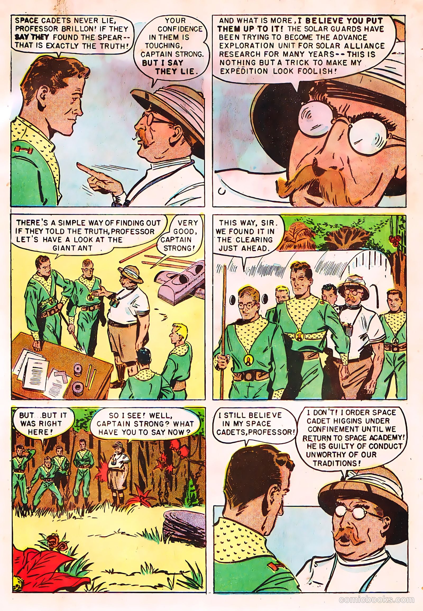 Tom Corbett, Space Cadet #6 — page 12 of 38