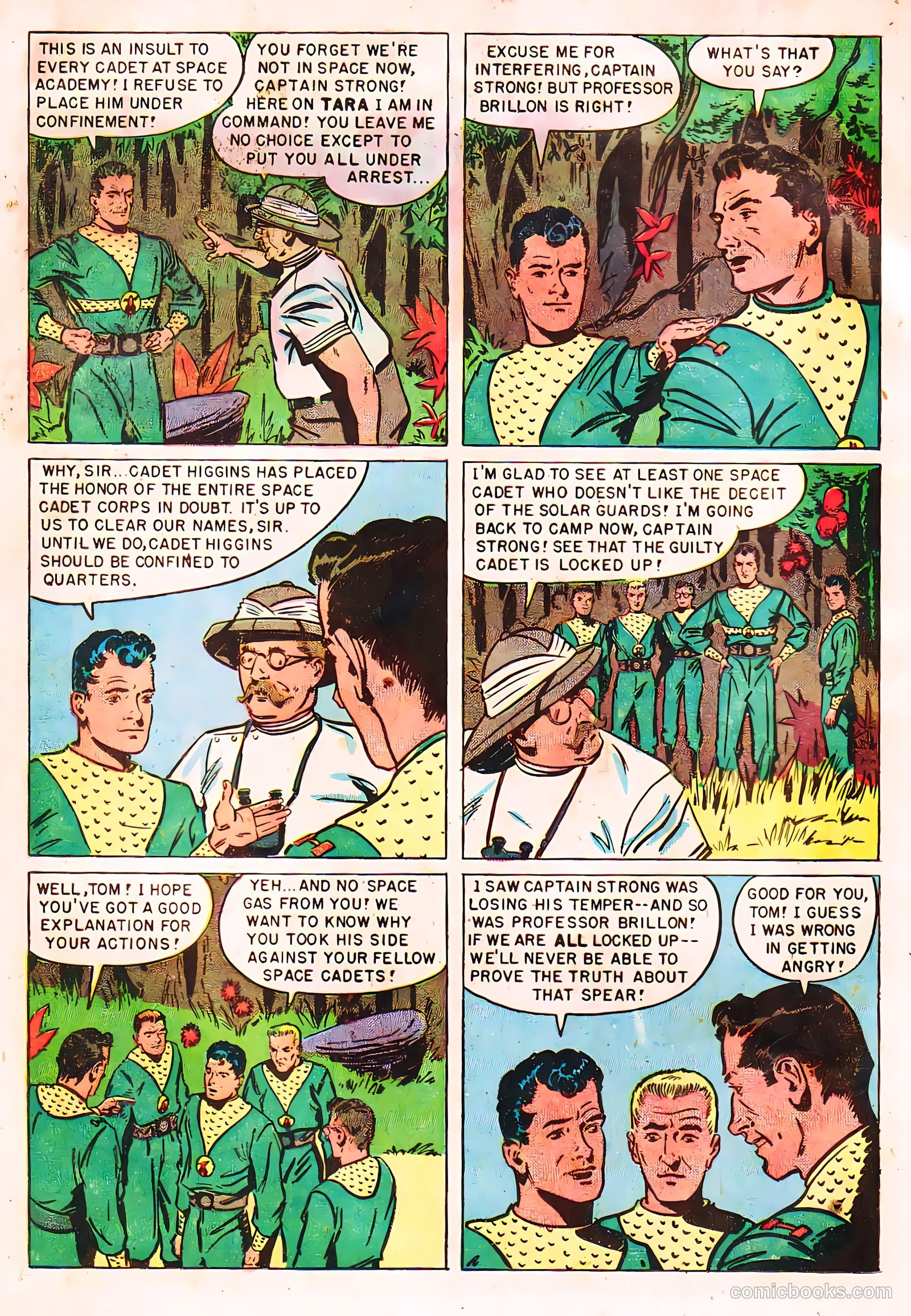 Tom Corbett, Space Cadet #6 — page 13 of 38