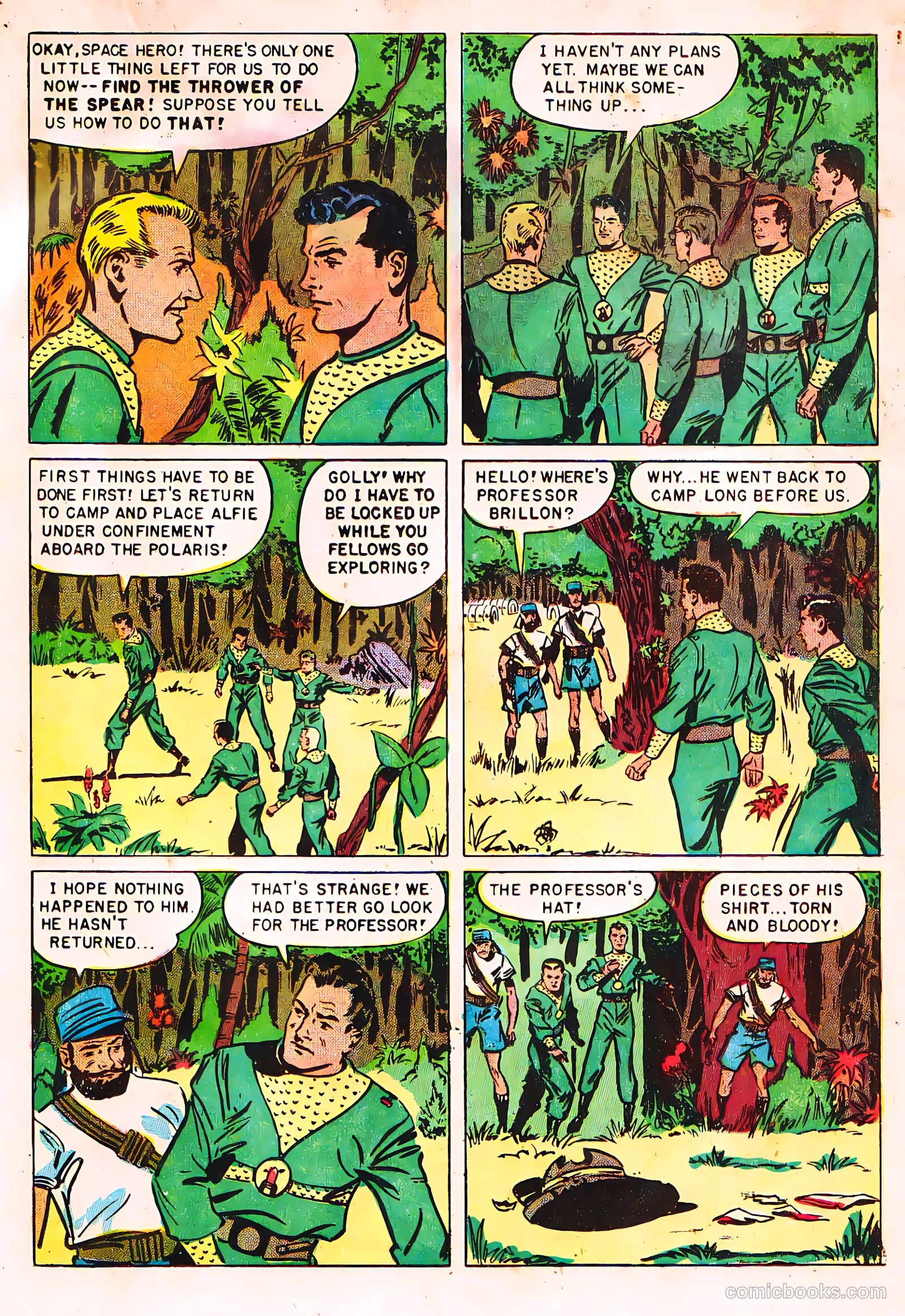 Tom Corbett, Space Cadet #6 — page 14 of 38