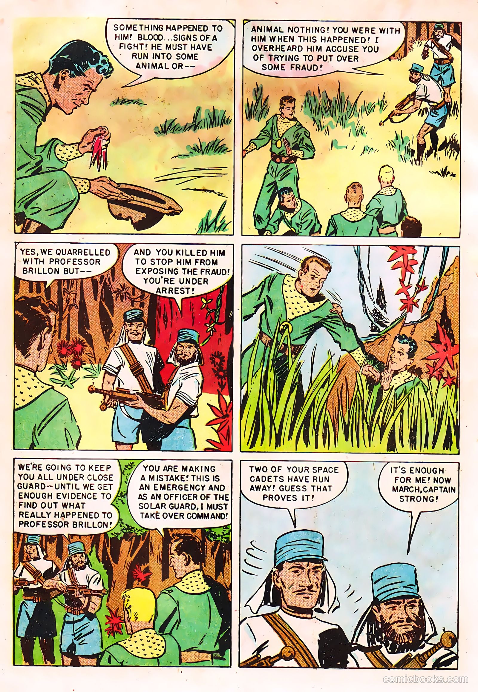 Tom Corbett, Space Cadet #6 — page 15 of 38
