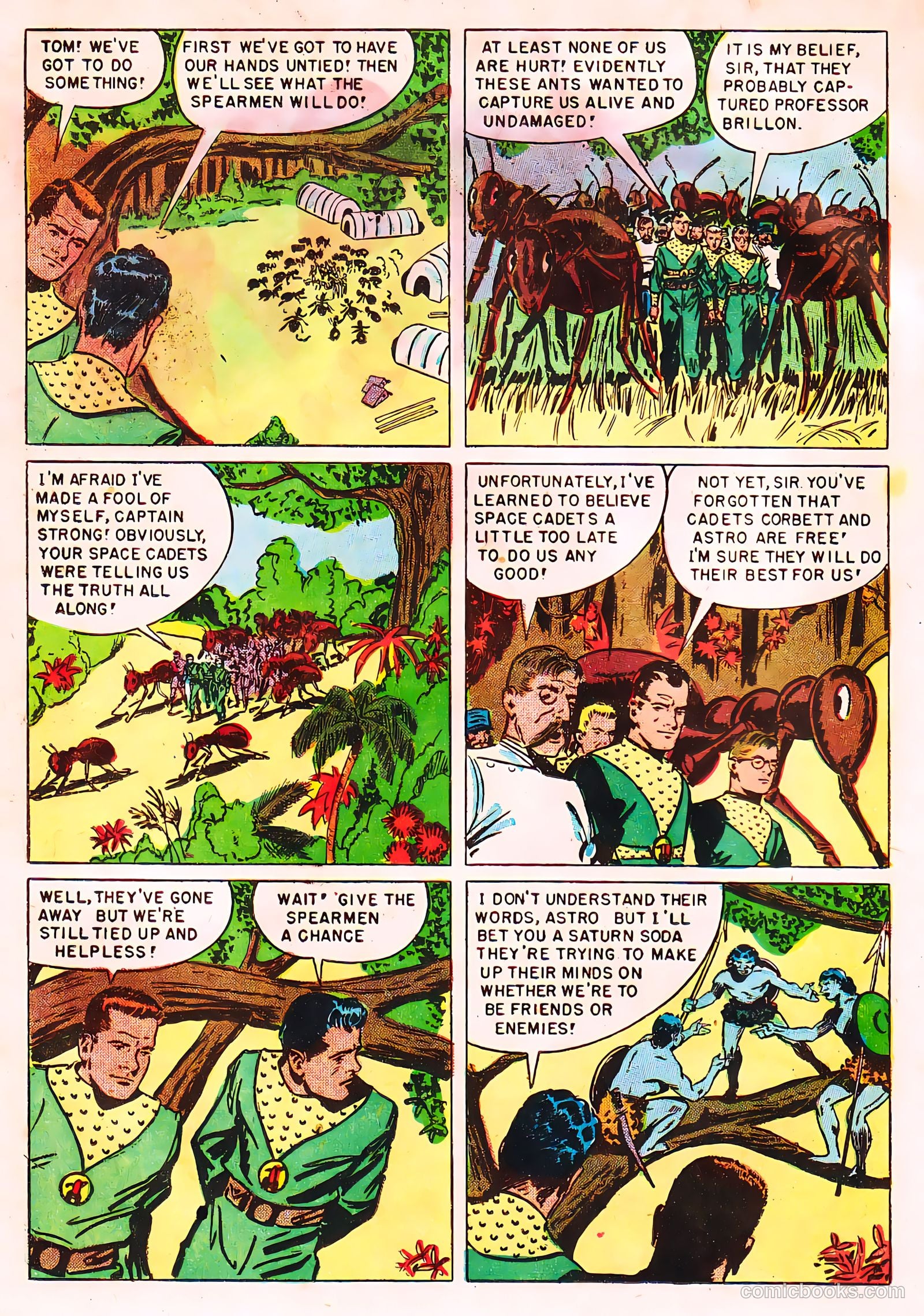 Tom Corbett, Space Cadet #6 — page 21 of 38
