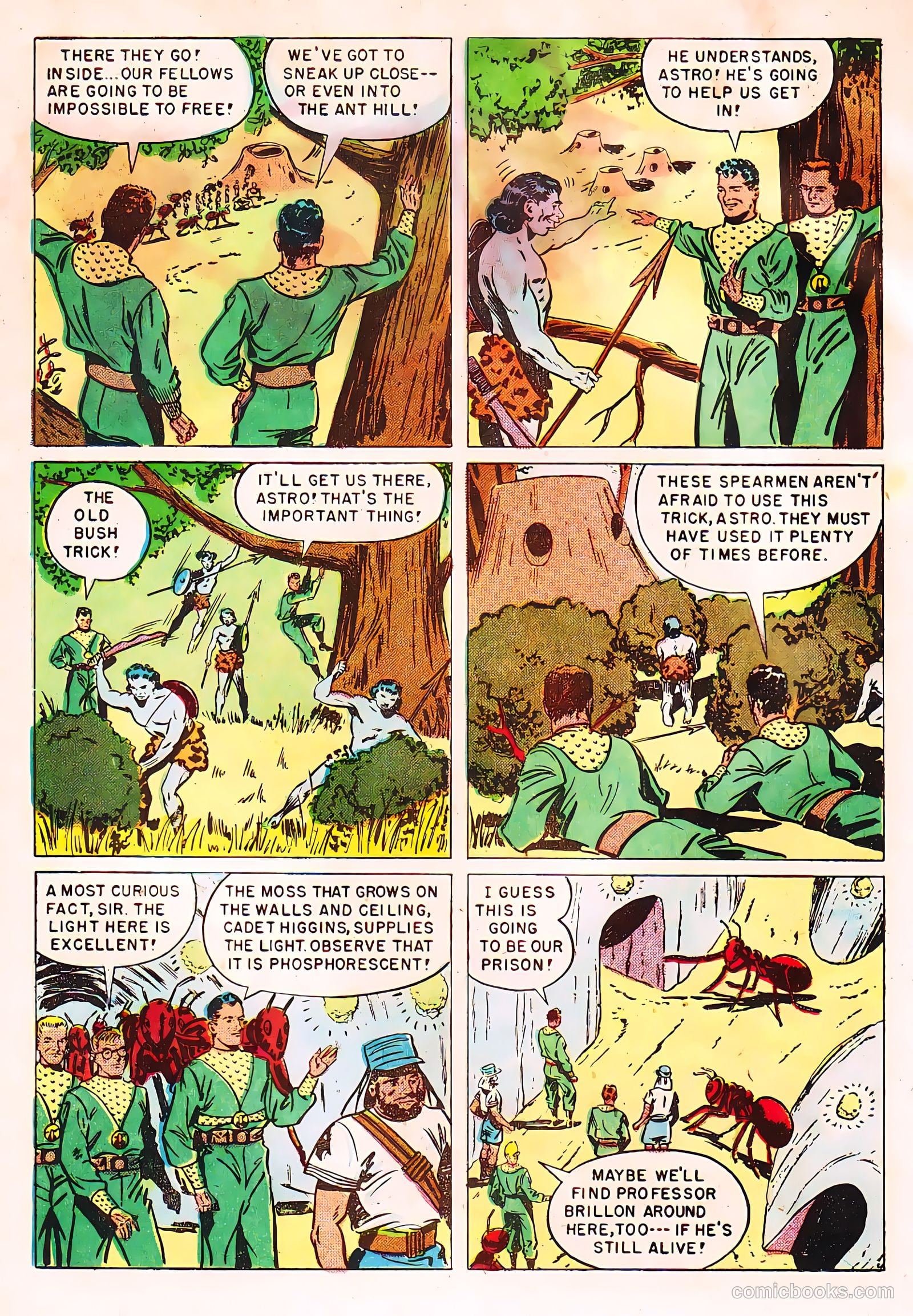 Tom Corbett, Space Cadet #6 — page 23 of 38