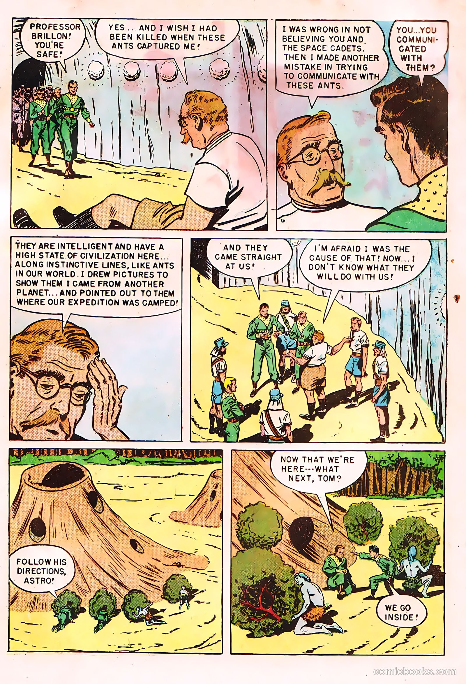 Tom Corbett, Space Cadet #6 — page 24 of 38