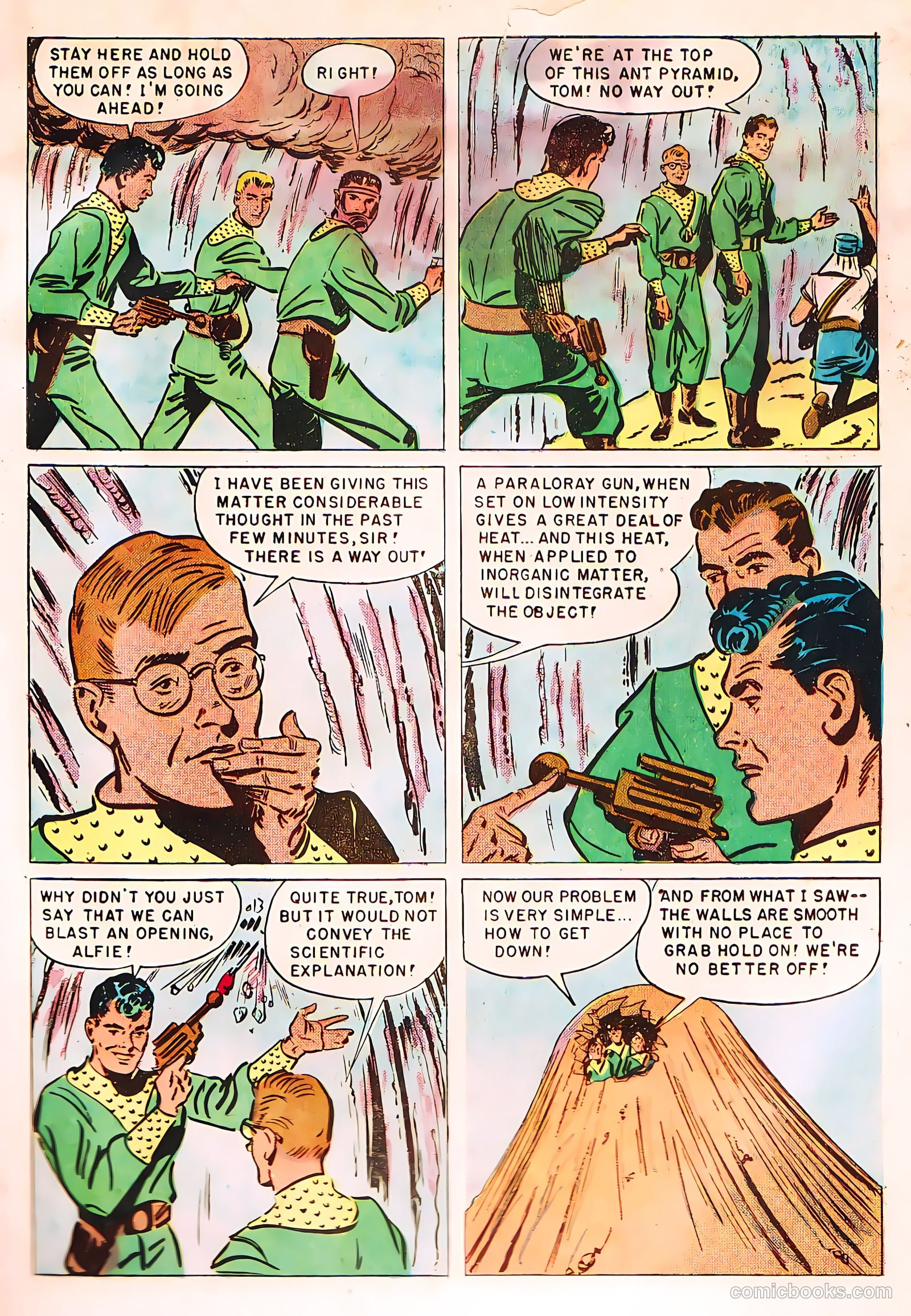 Tom Corbett, Space Cadet #6 — page 32 of 38