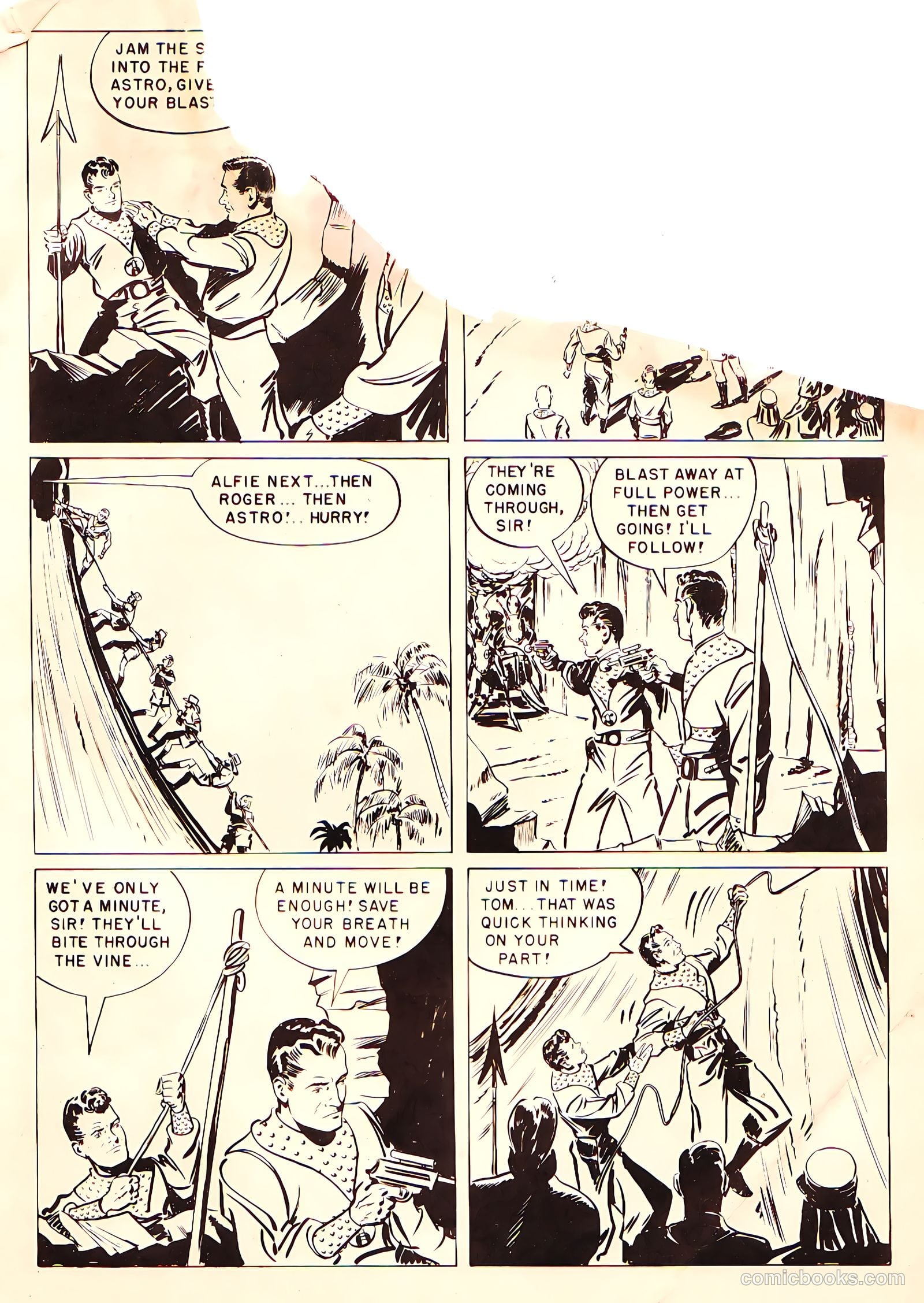 Tom Corbett, Space Cadet #6 — page 36 of 38