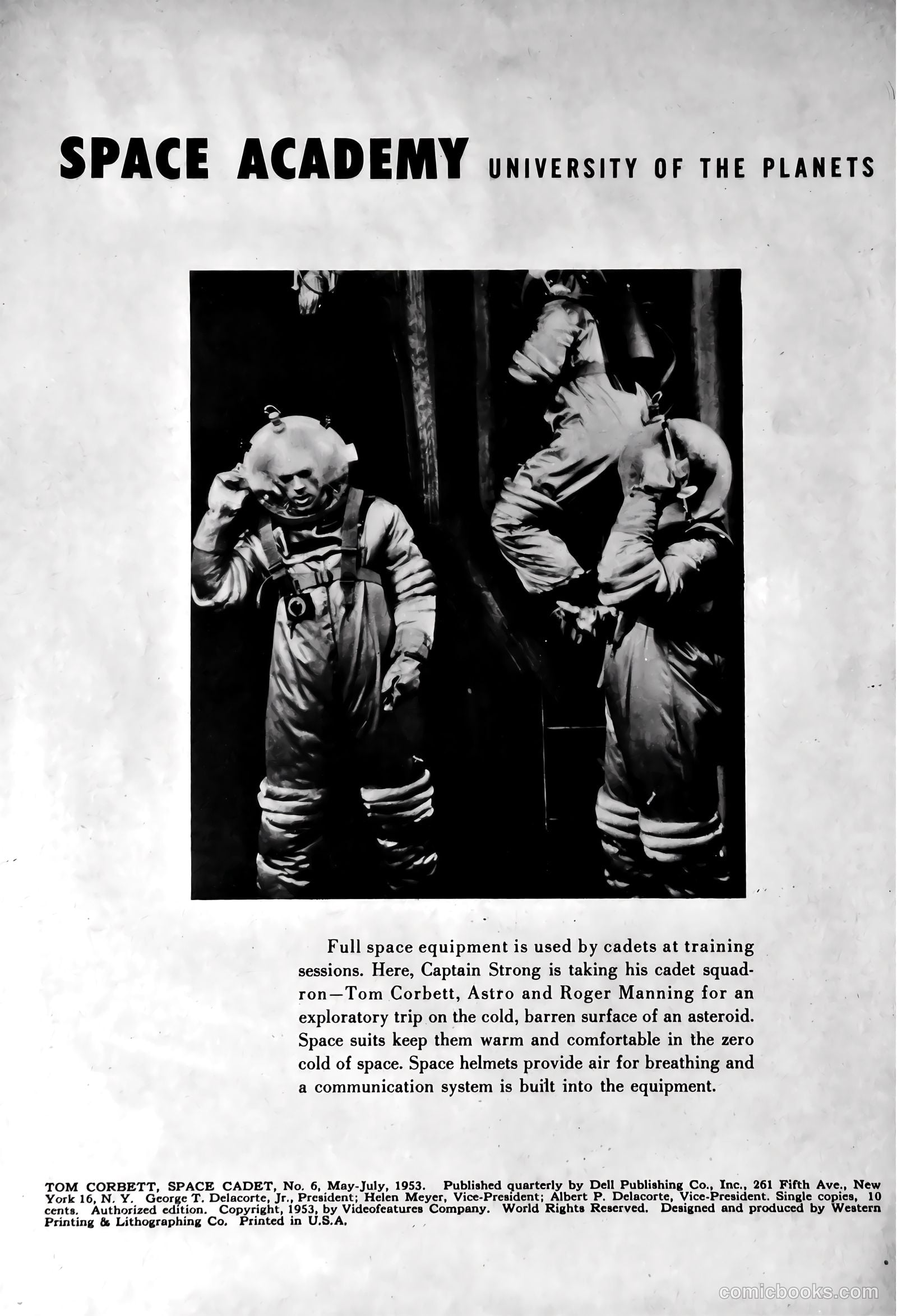 Tom Corbett Space Cadet #6 — page 2 of 36