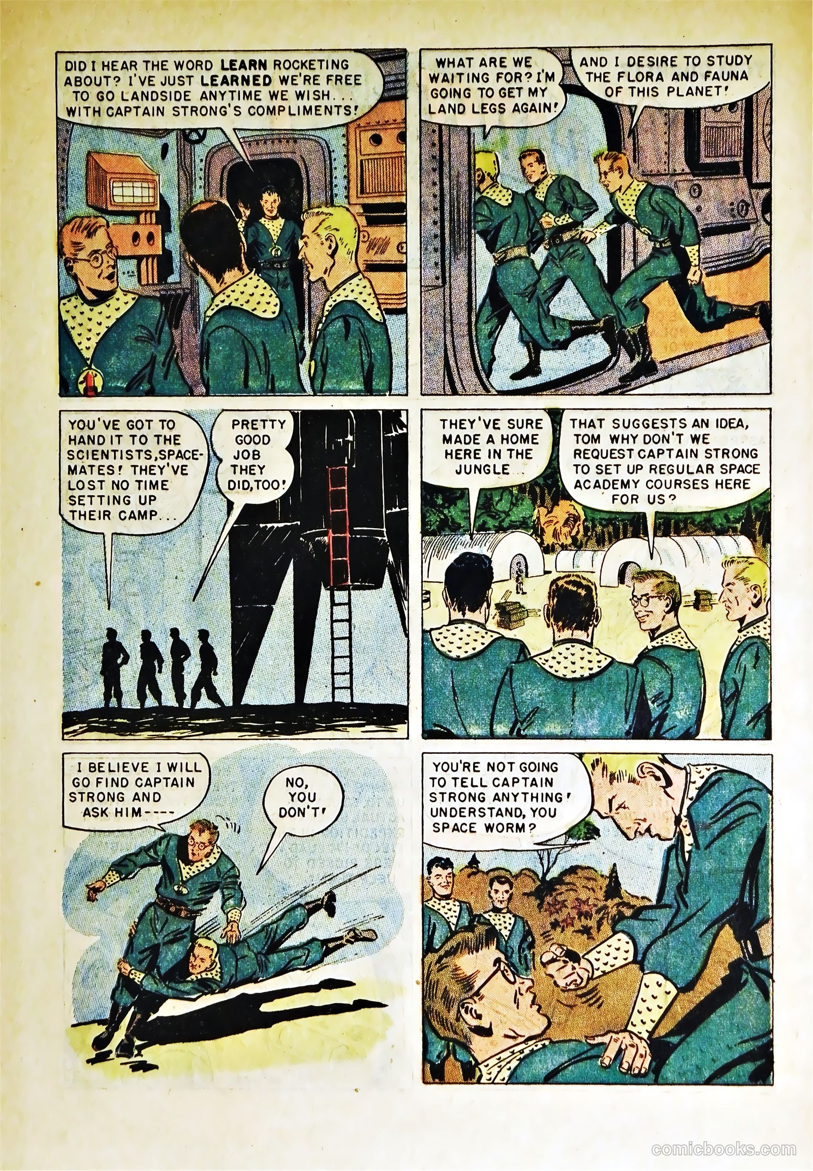 Tom Corbett Space Cadet #6 — page 4 of 36