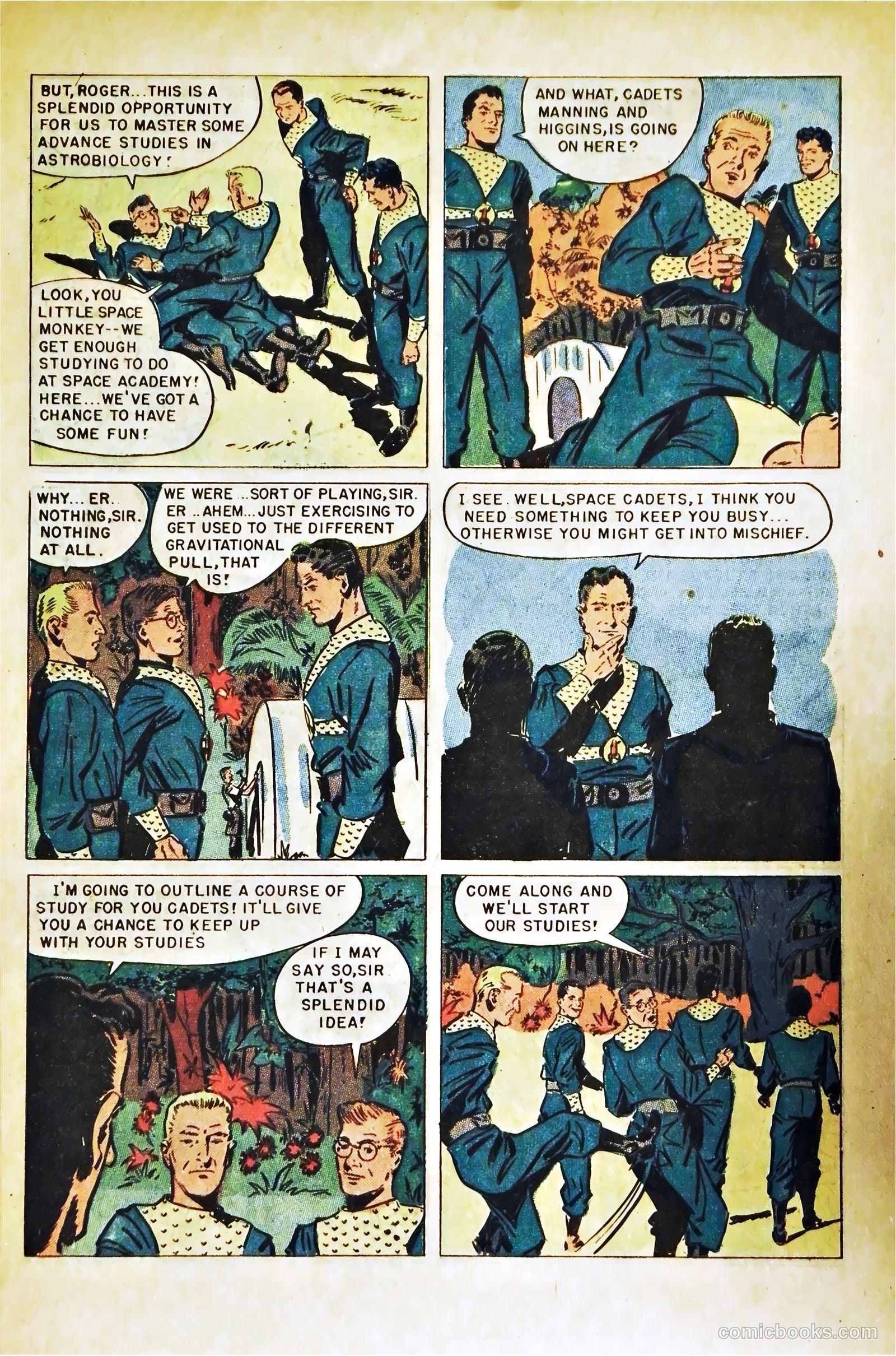 Tom Corbett Space Cadet #6 — page 5 of 36