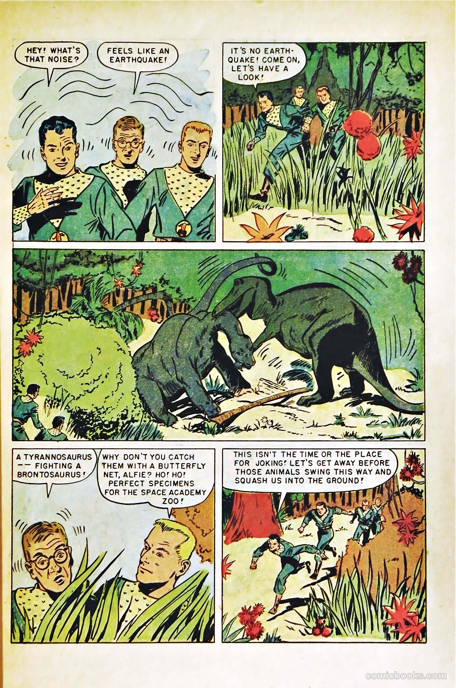 Tom Corbett Space Cadet #6 — page 7 of 36