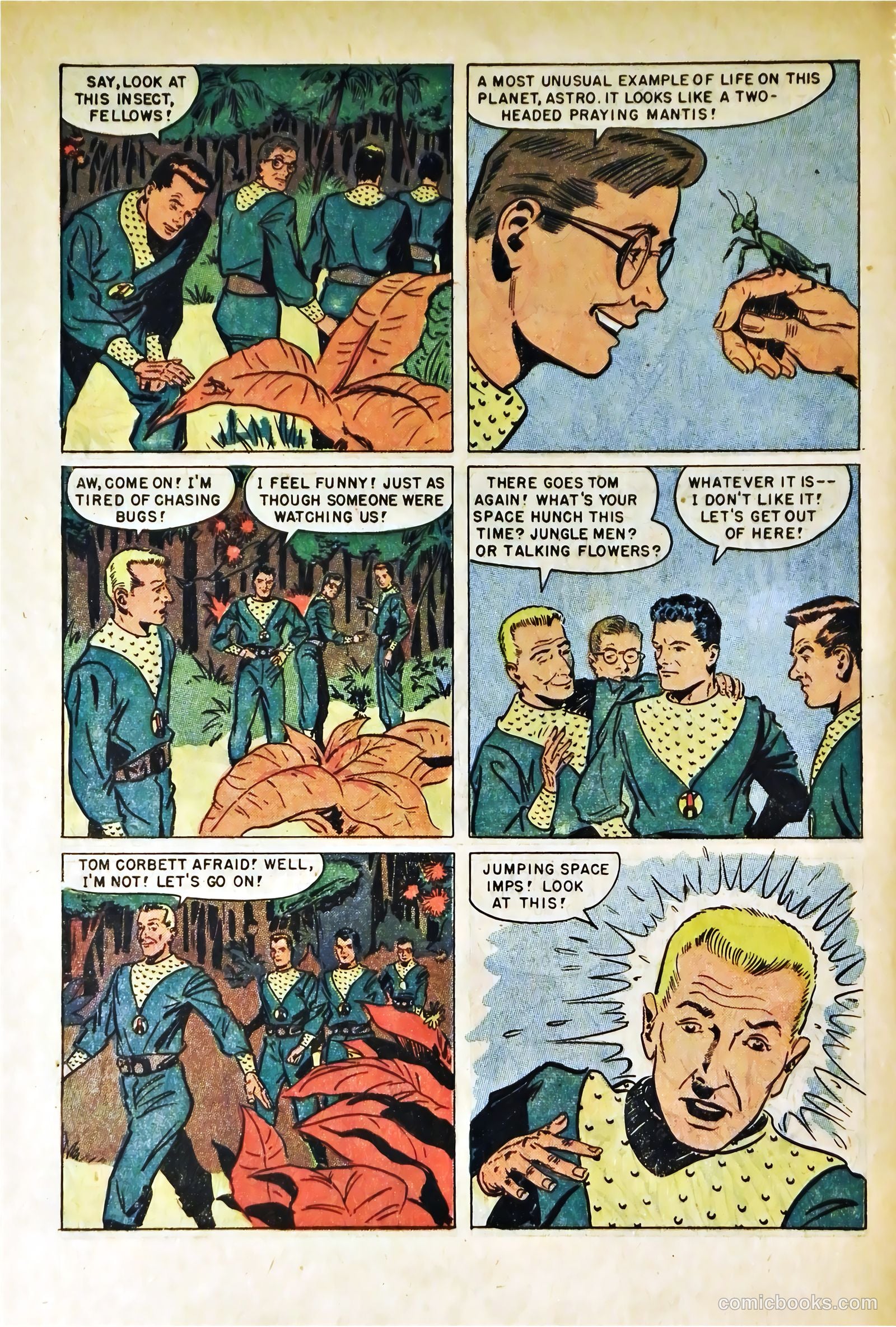 Tom Corbett Space Cadet #6 — page 8 of 36