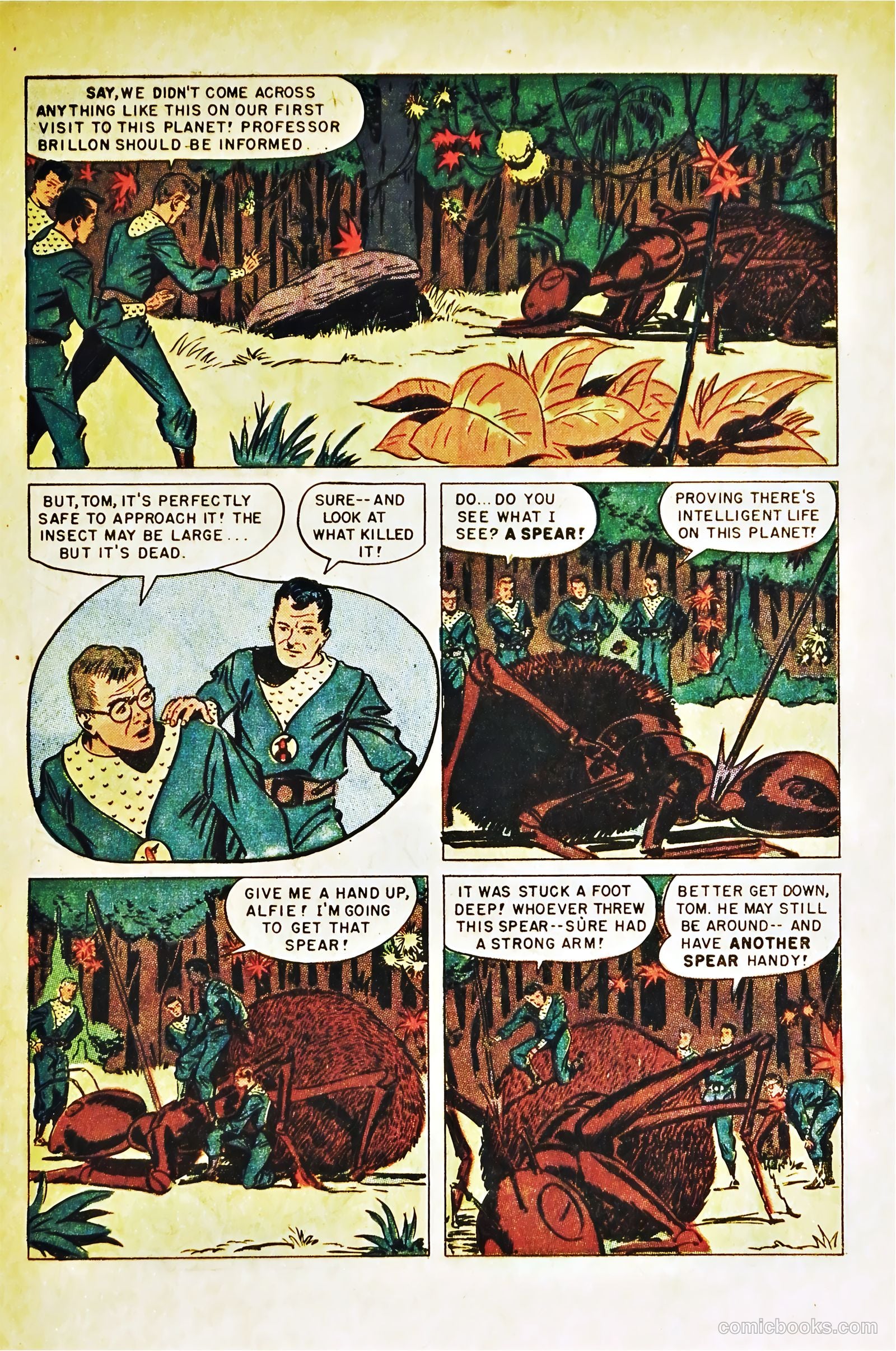 Tom Corbett Space Cadet #6 — page 9 of 36