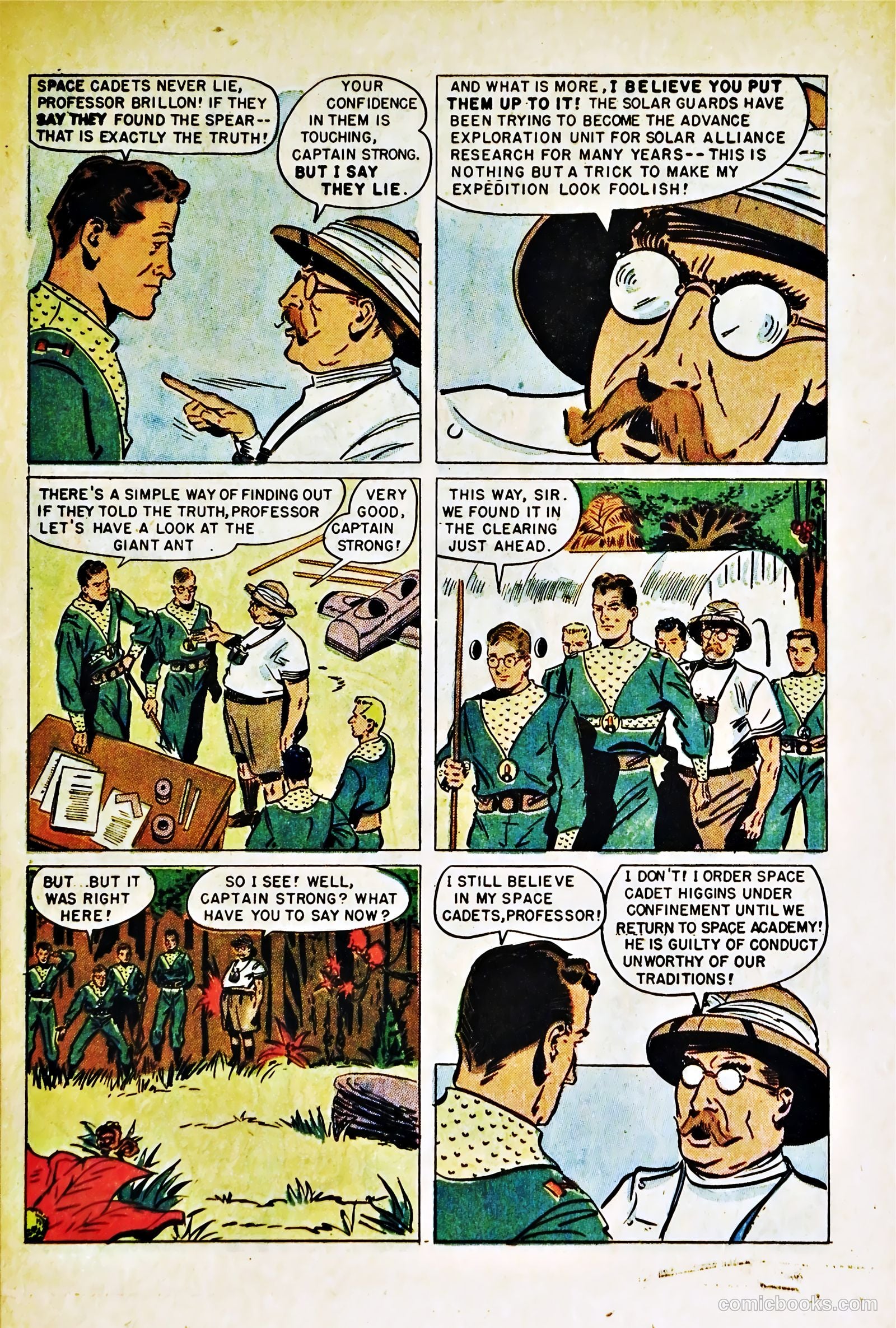Tom Corbett Space Cadet #6 — page 11 of 36