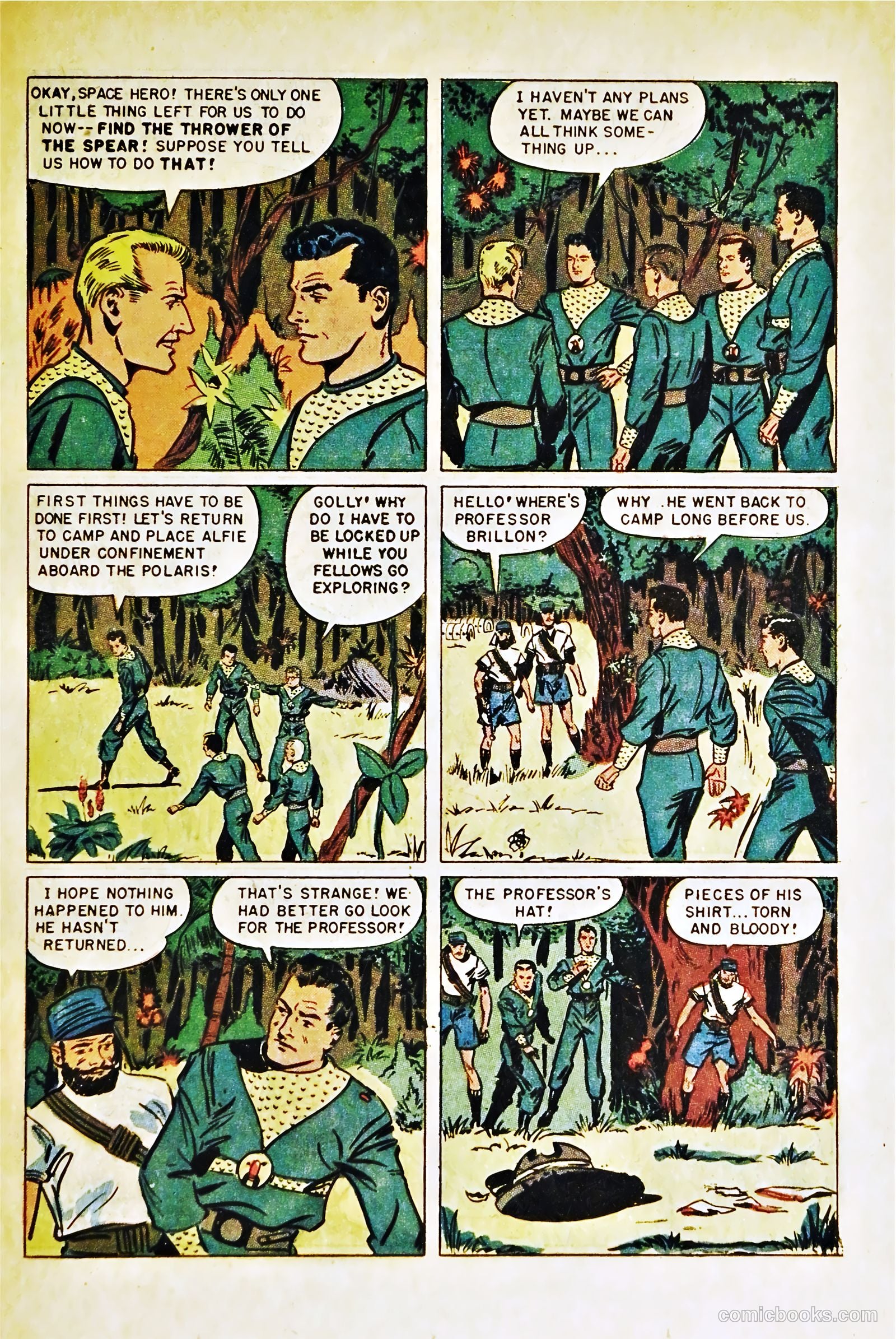 Tom Corbett Space Cadet #6 — page 13 of 36