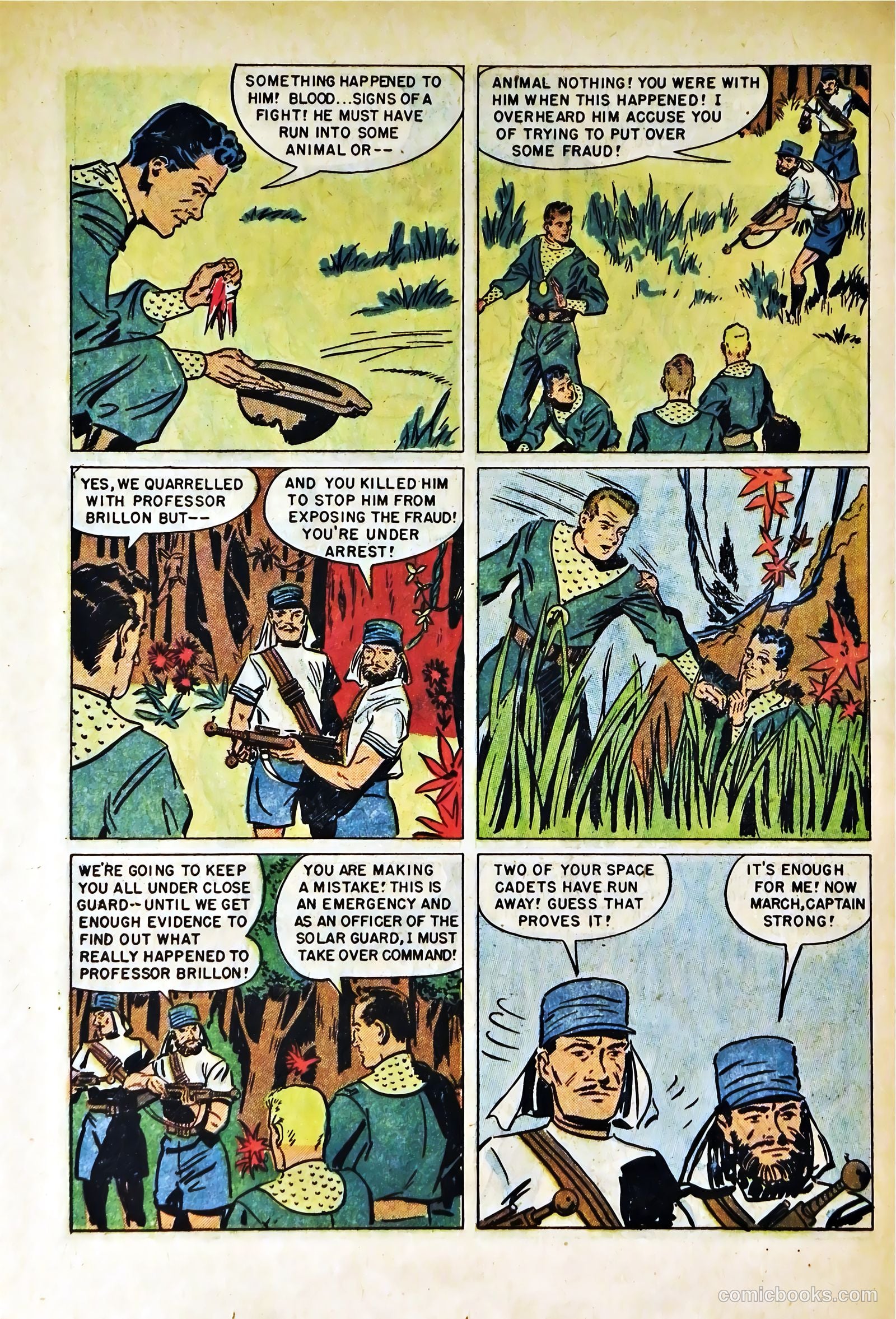 Tom Corbett Space Cadet #6 — page 14 of 36