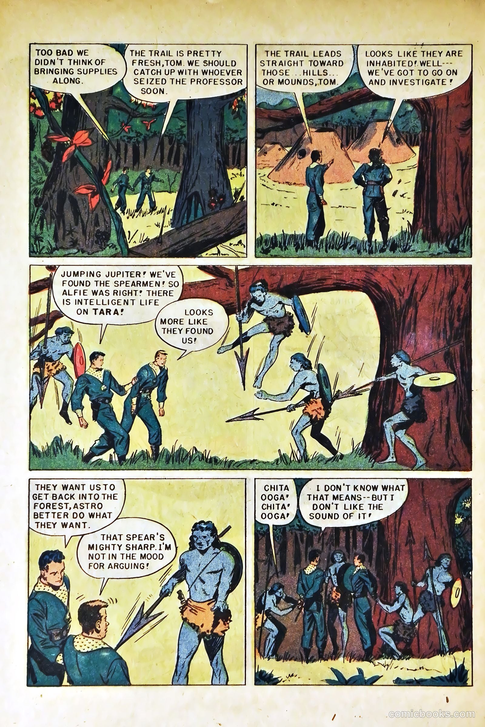 Tom Corbett Space Cadet #6 — page 16 of 36