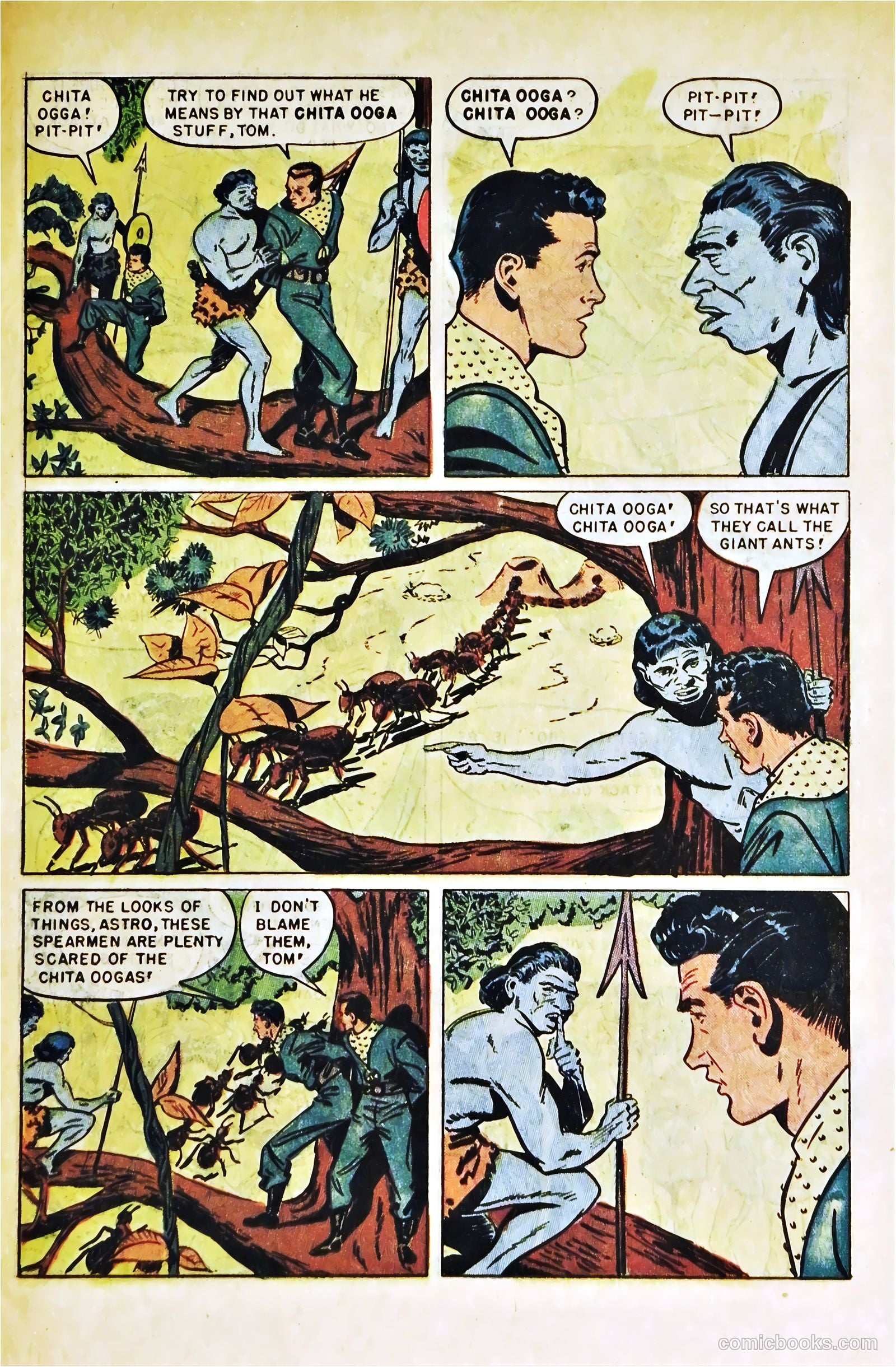 Tom Corbett Space Cadet #6 — page 17 of 36