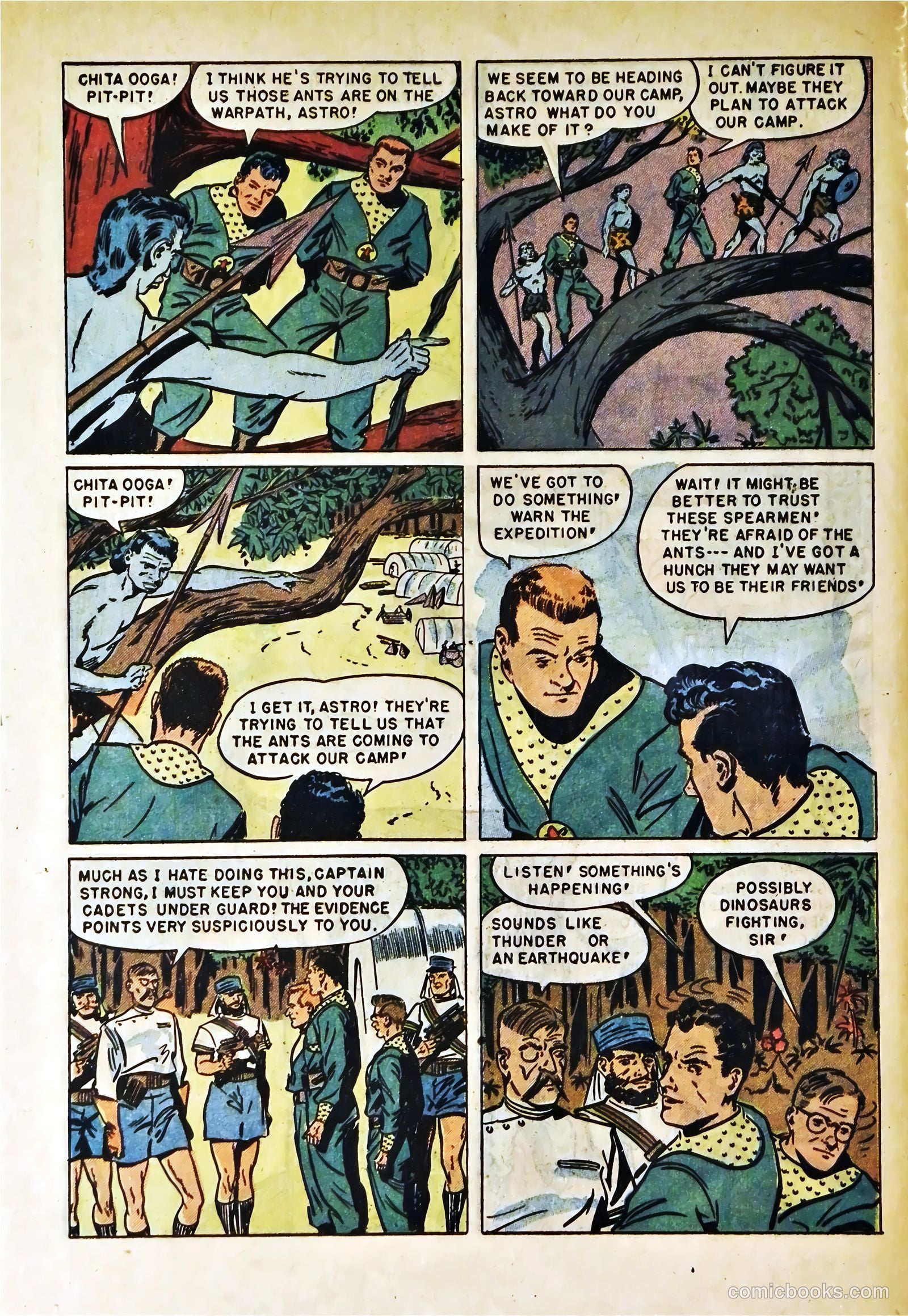 Tom Corbett Space Cadet #6 — page 18 of 36