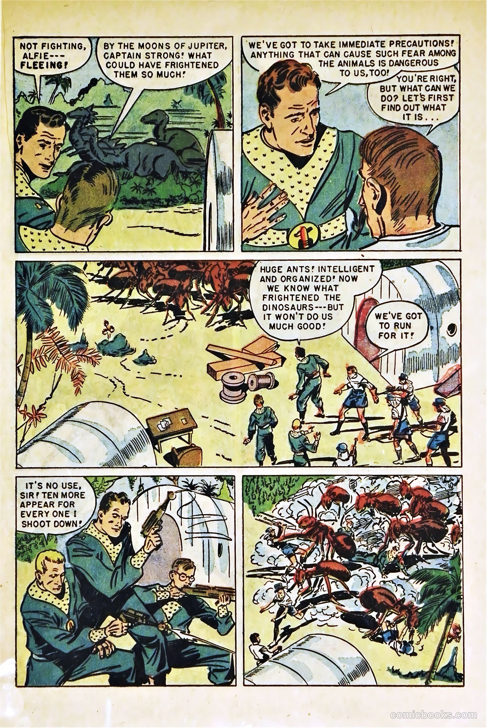 Tom Corbett Space Cadet #6 — page 19 of 36